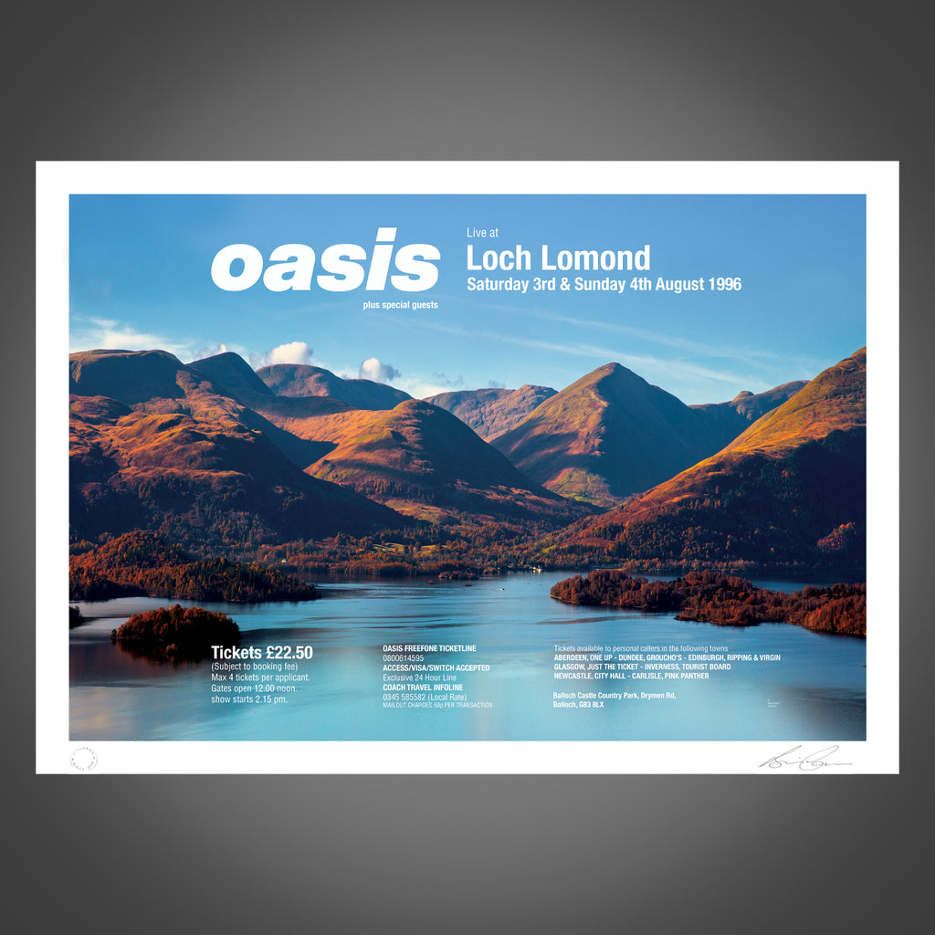 ミュージシャン Oasis Loch Lomond Oasis - Live in Loch Lomond (4th August 1996) - YouTube