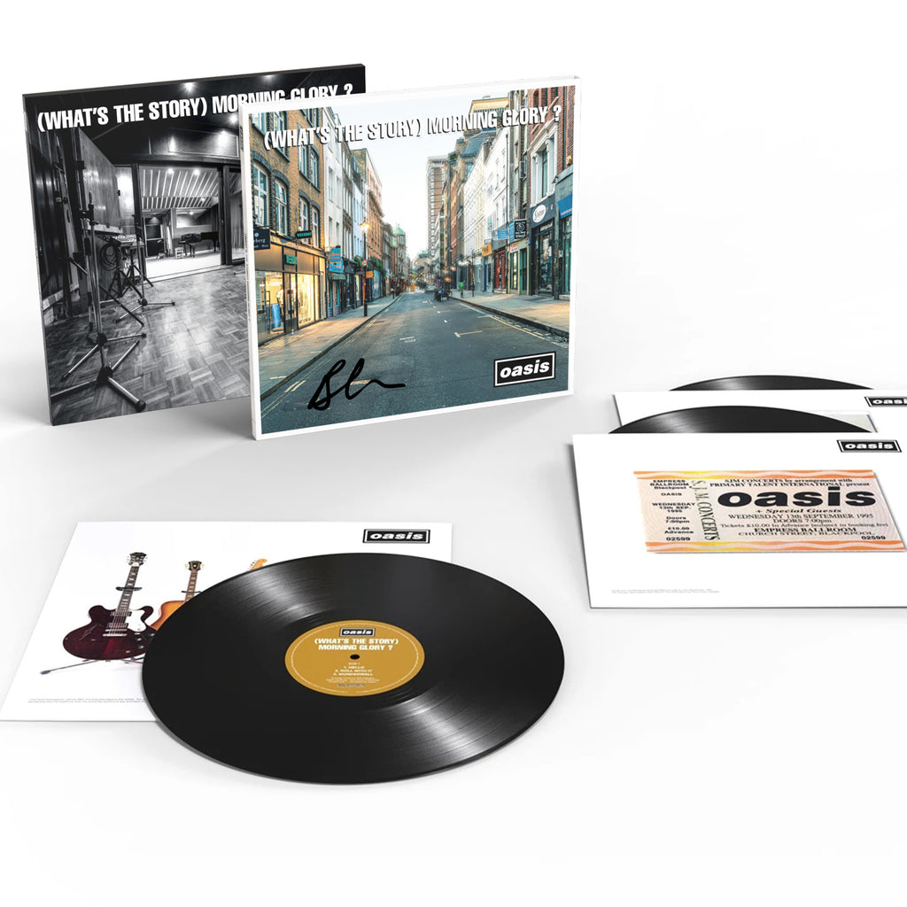 Oasis - Morning Glory 30th Deluxe Box Set Black Vinyl - Signed