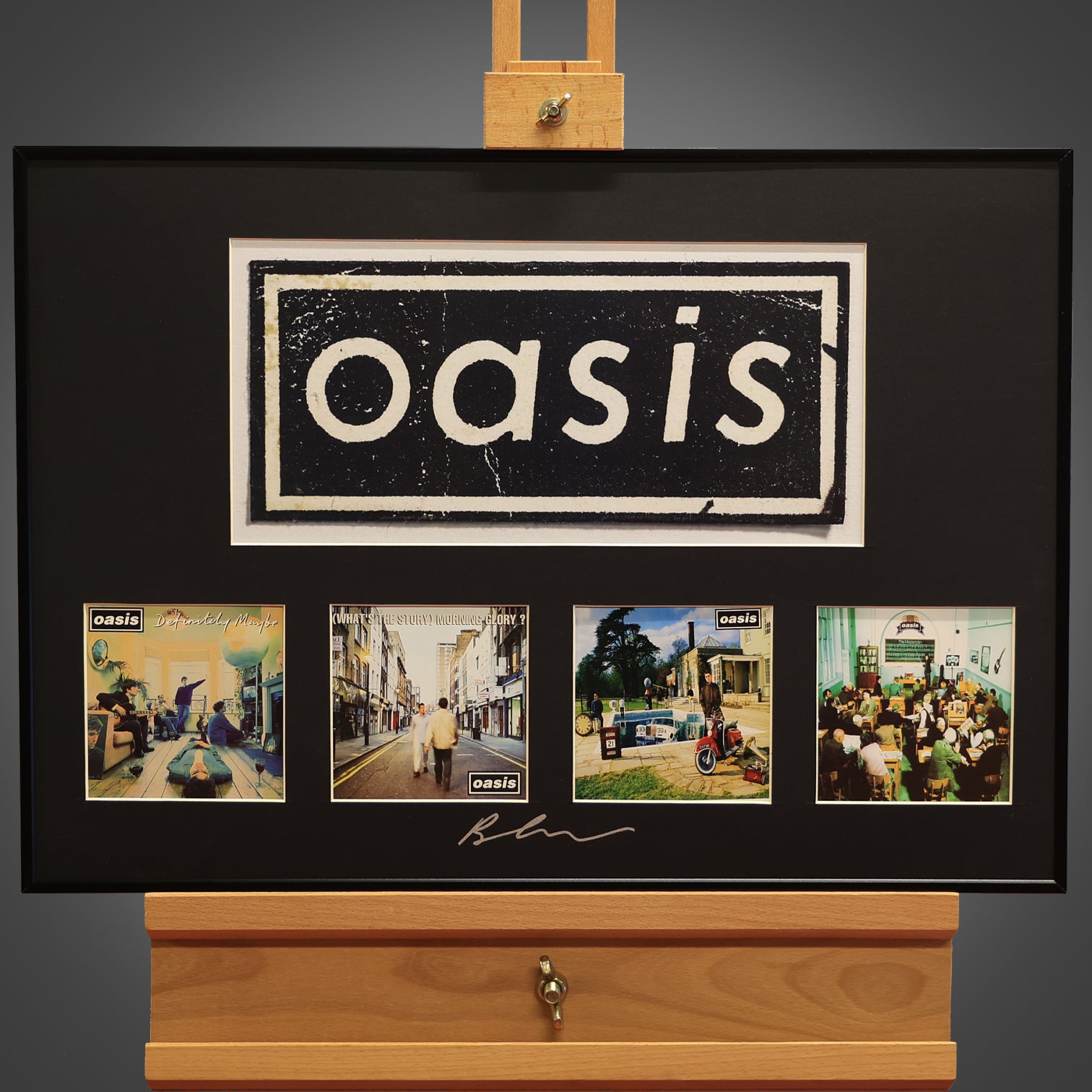 oasis microdot オフィシャルプロダクト ロゴ 額装品 オアシス
