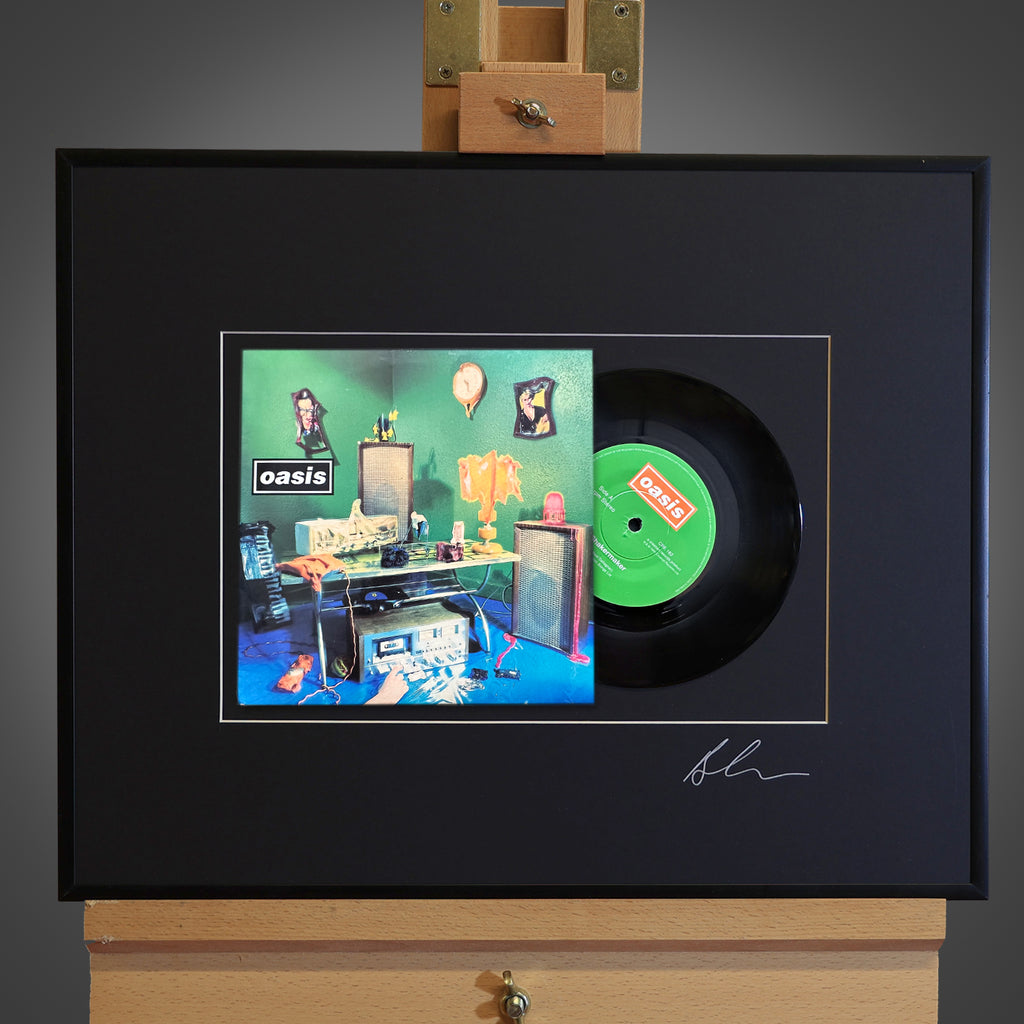 Oasis - Shakermaker - Framed 7 inch Vinyl - New Item – Microdot
