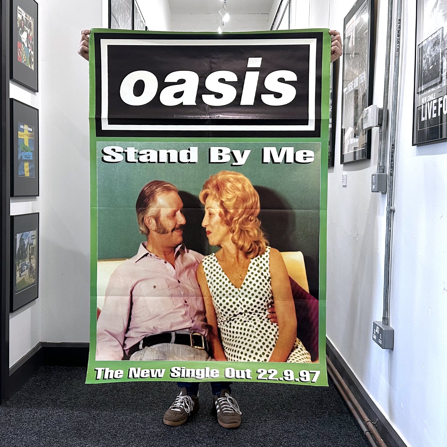 Oasis - Stand By Me Couple ORIGINAL Fly Poster - New Item