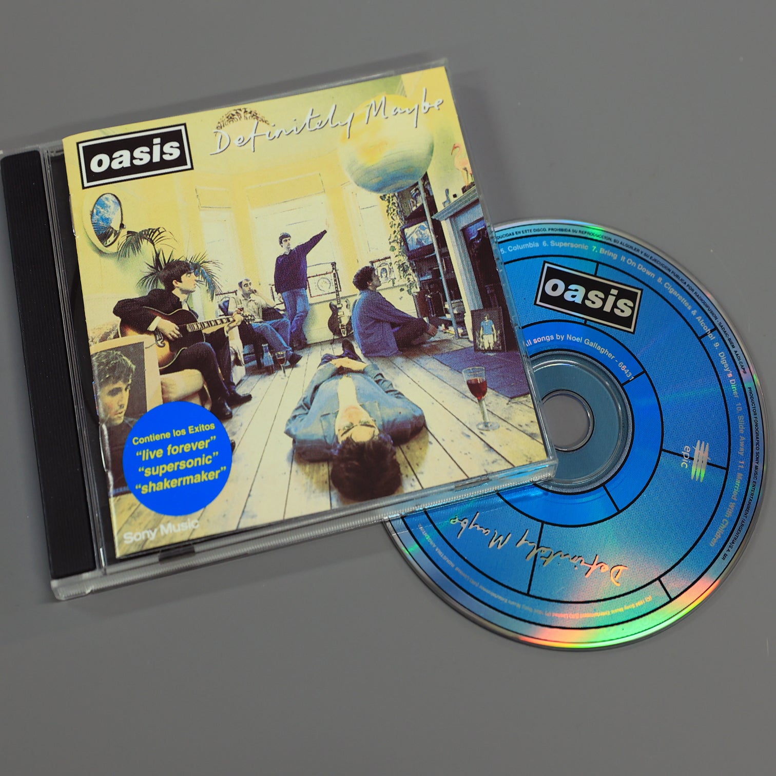 Oasis - Definitely Maybe ARGENTINA CD - New Item