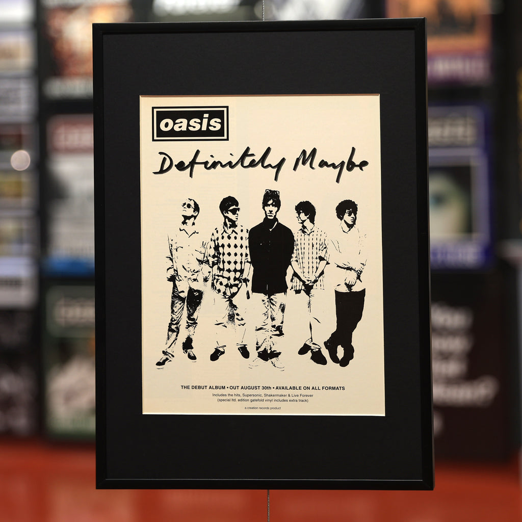 Oasis - Definitely Maybe Original 1994 Press New Item – Microdot
