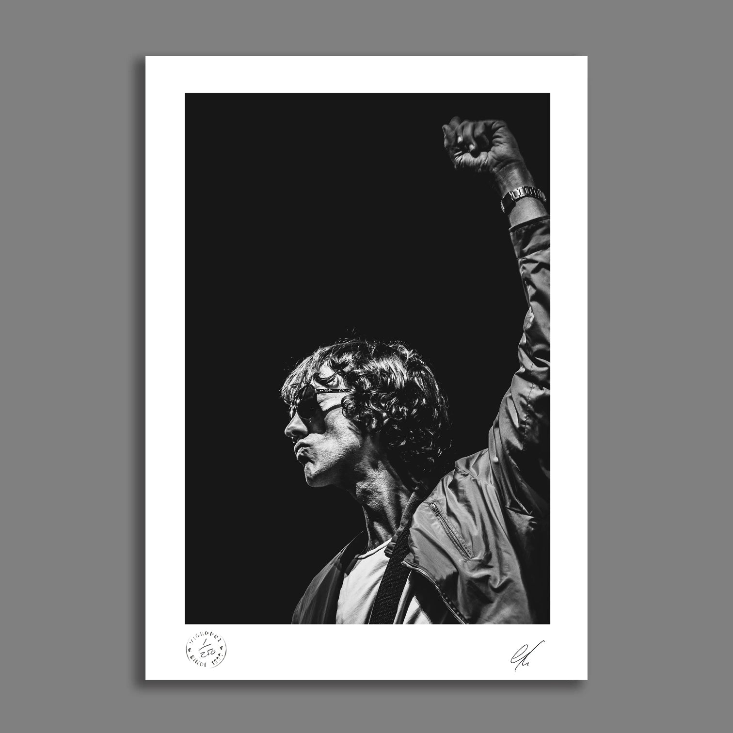 Richard Ashcroft live at Lancashire County Cricket Club 2018 Print