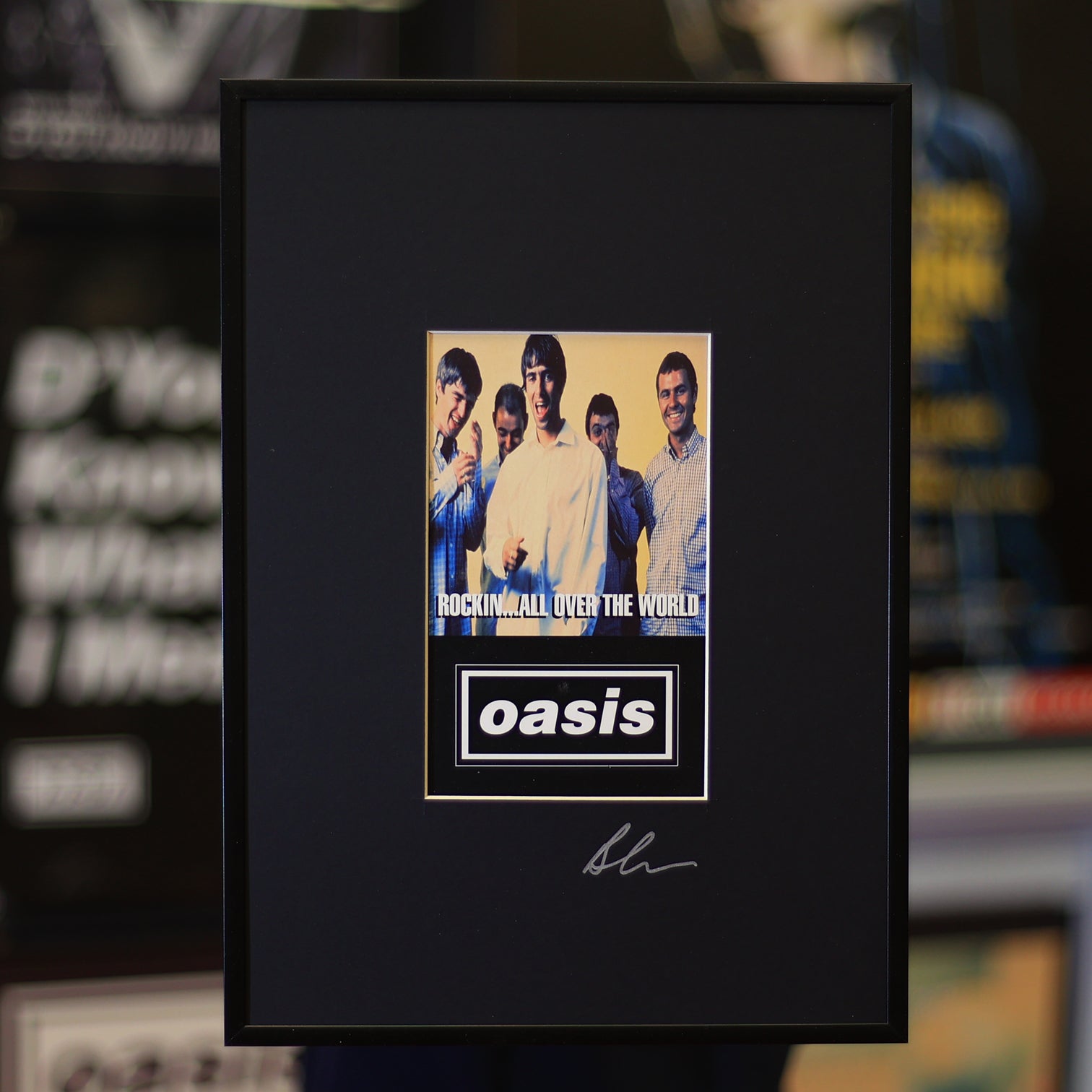 oasis / ALL AROUND THE WORLD 12インチレコード