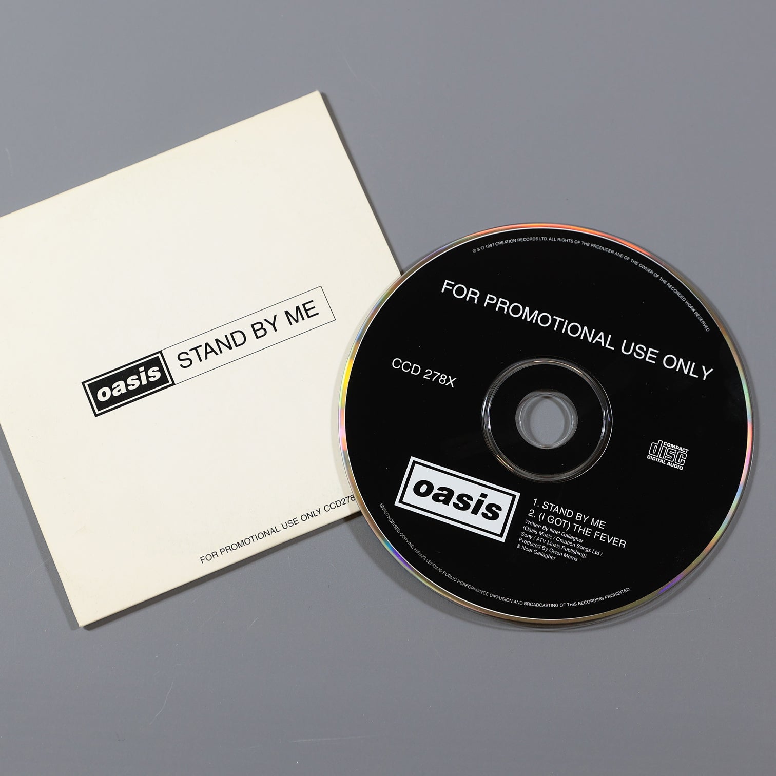 Oasis - Stand By Me Promo CD - New Item