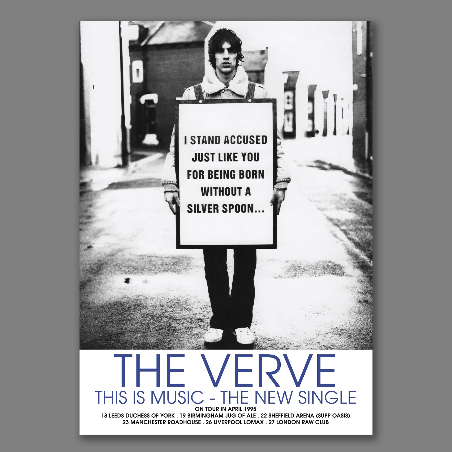 The Verve - This Is Music Promo Print – Microdot Boutique