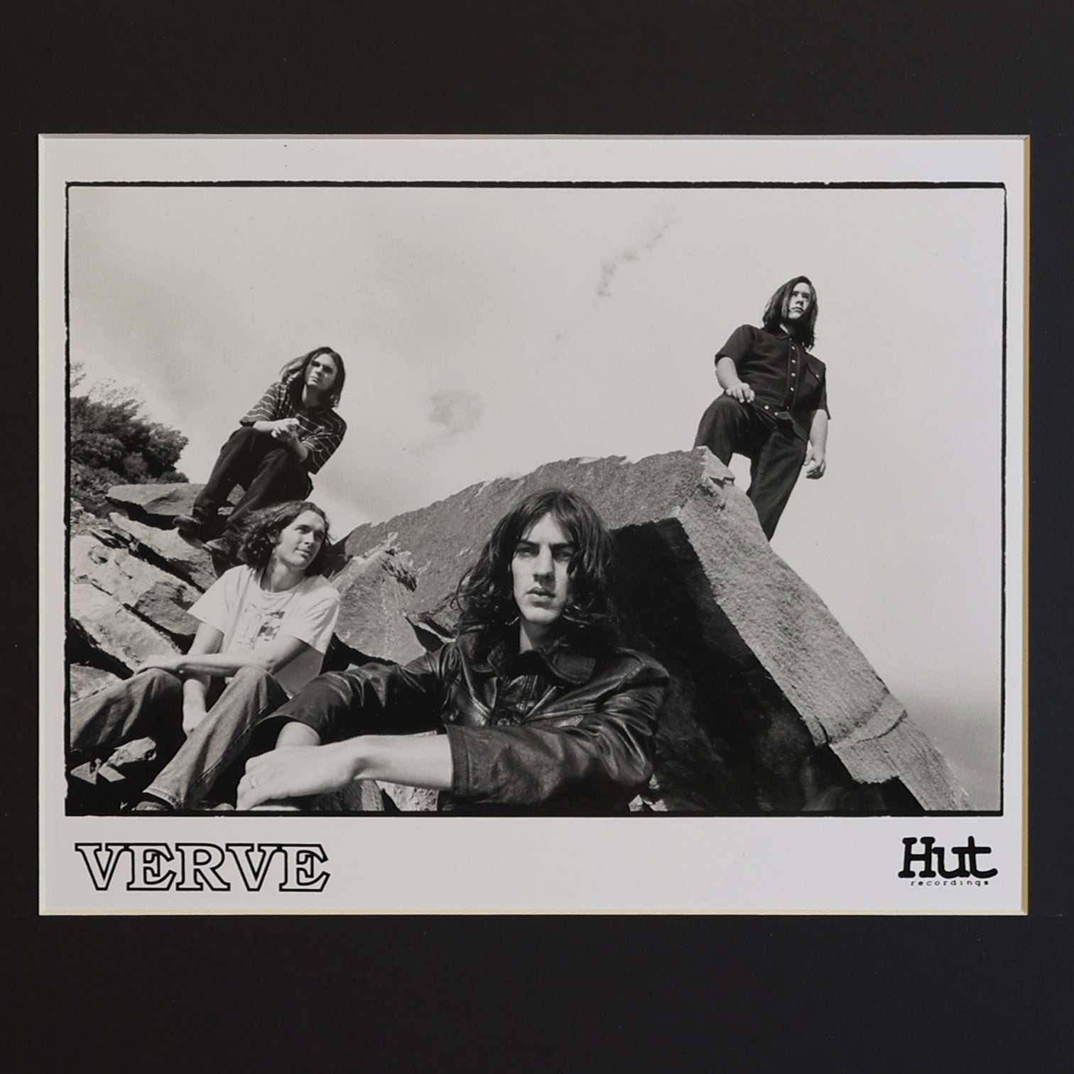 Verve - Original 1992 Hut Recordings Promo Shot - Framed - New Item