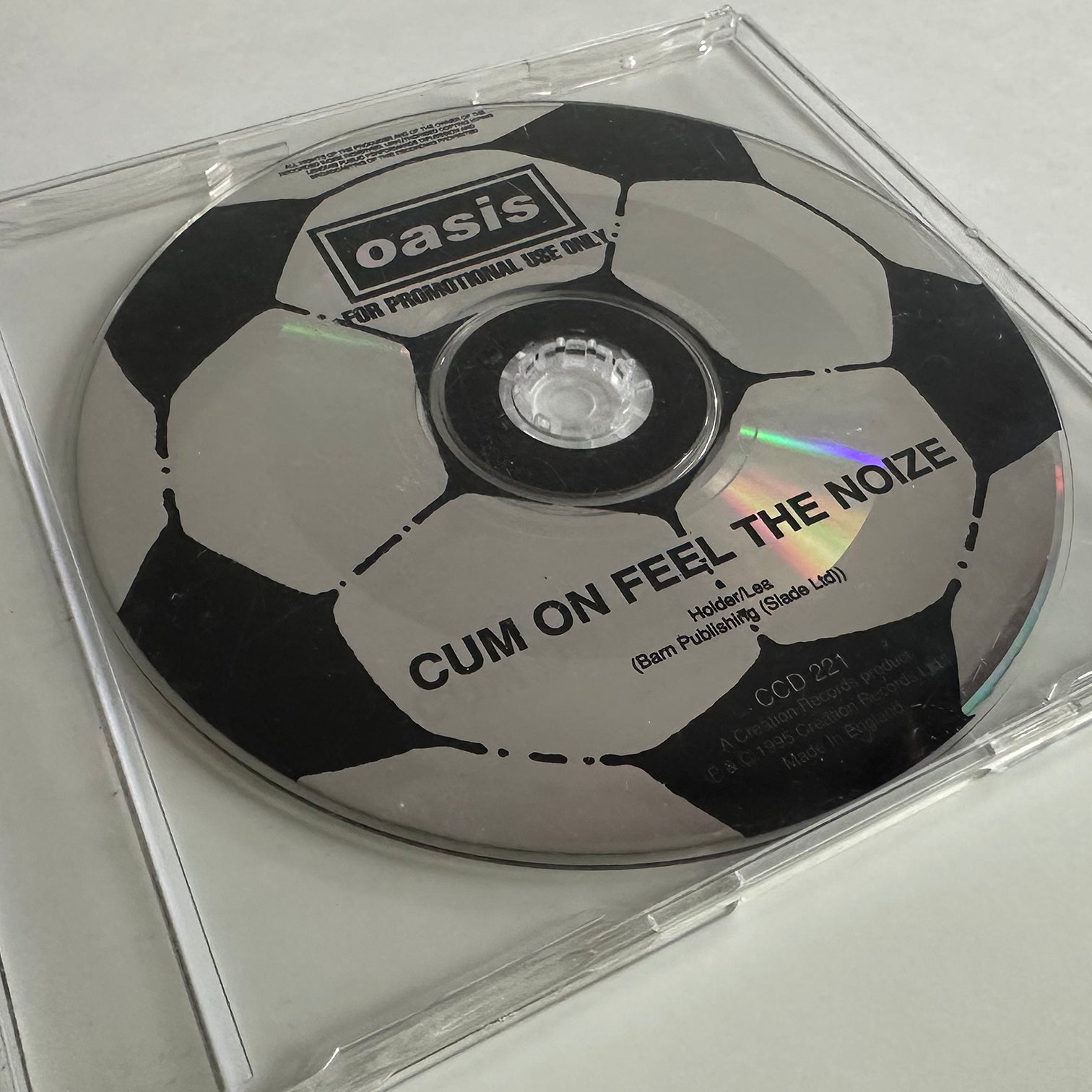 Oasis - Cum On Feel The Noize -  RARE Promo CD - New Item