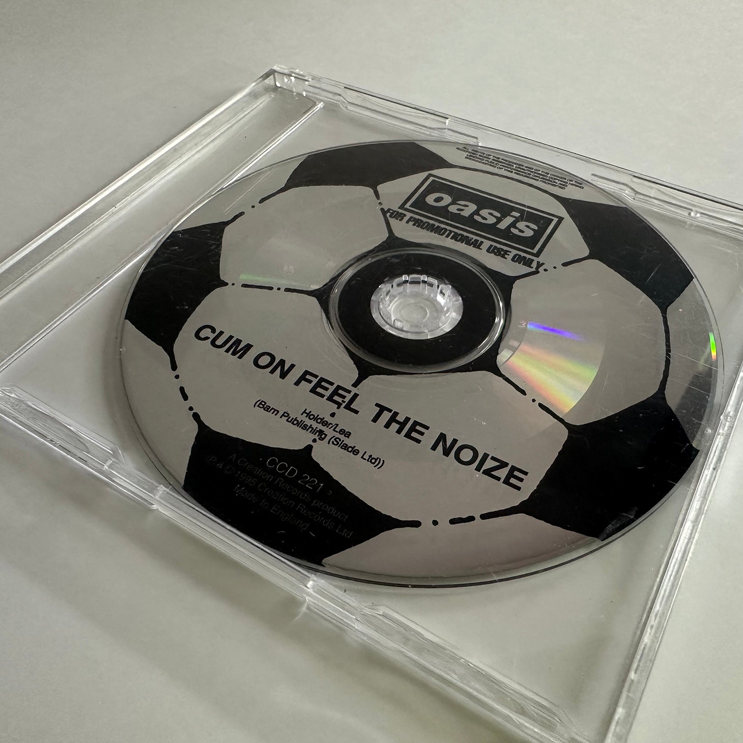 Oasis - Cum On Feel The Noize -  RARE Promo CD - New Item