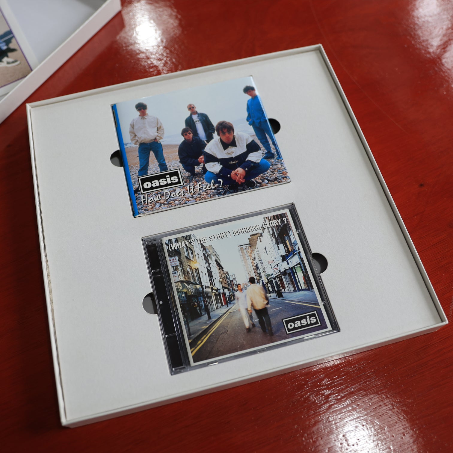 Oasis Morning Glory ボックスセット Oasis - Morning Glory 30th Deluxe Box Set Black Vinyl - Signed