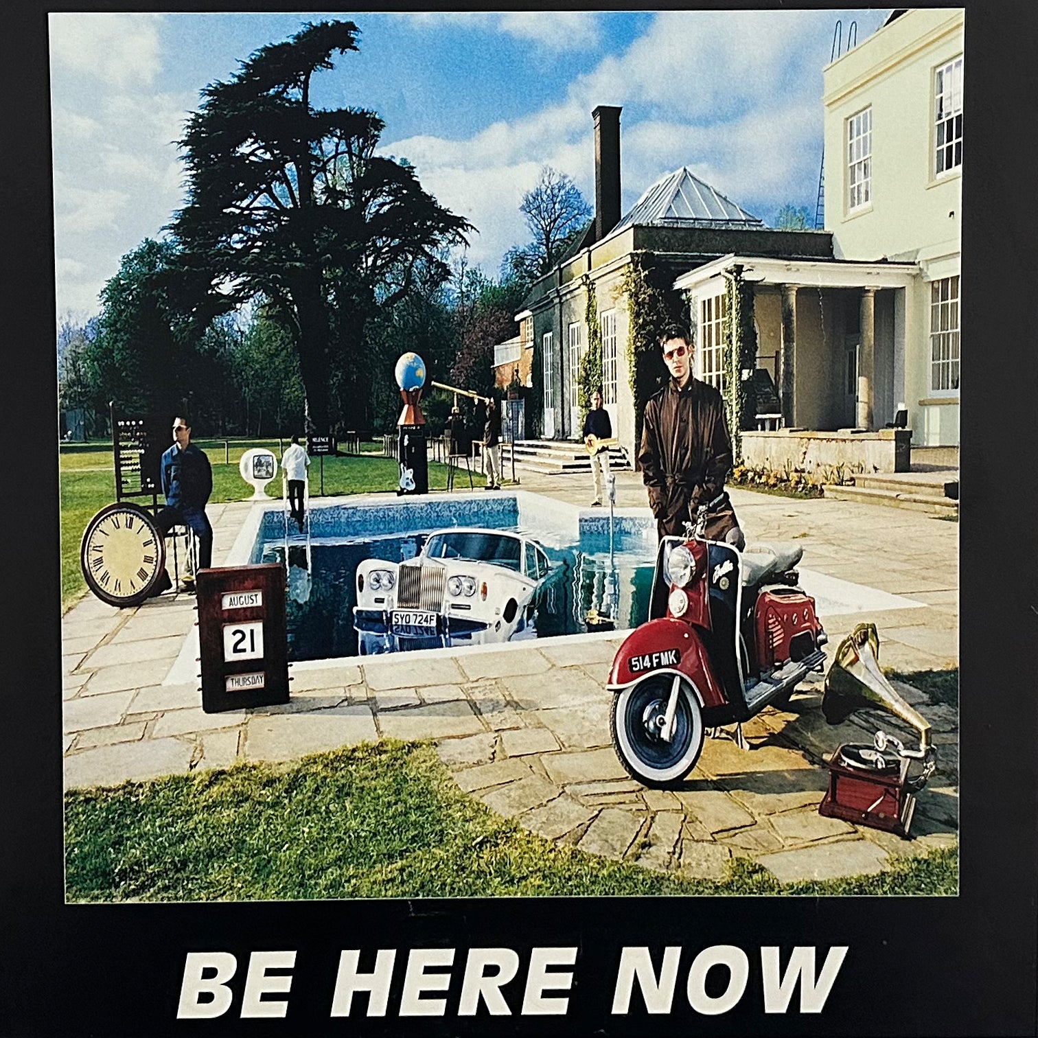 Oasis Be Here Now 1997 Original Poster - New Item