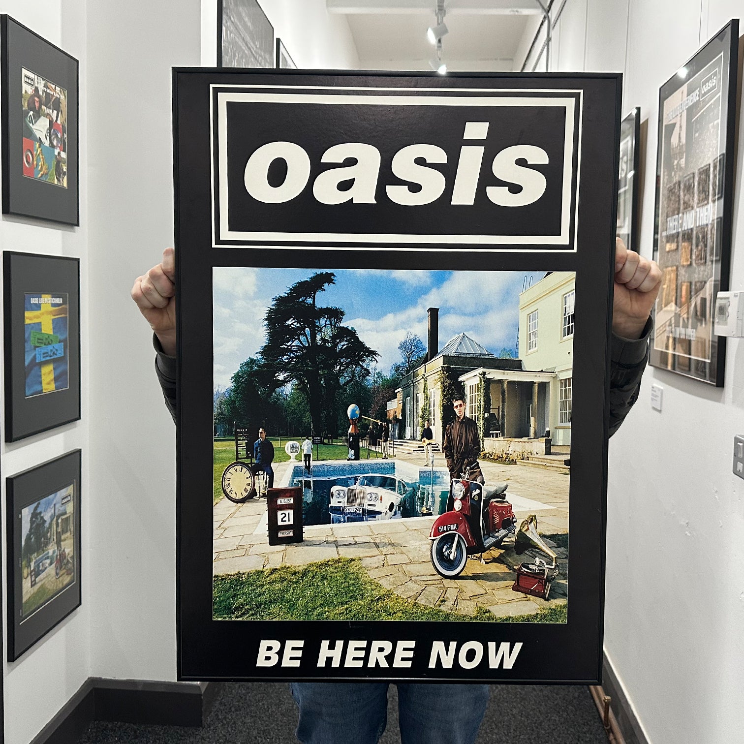 Oasis Be Here Now 1997 Original Poster - New Item