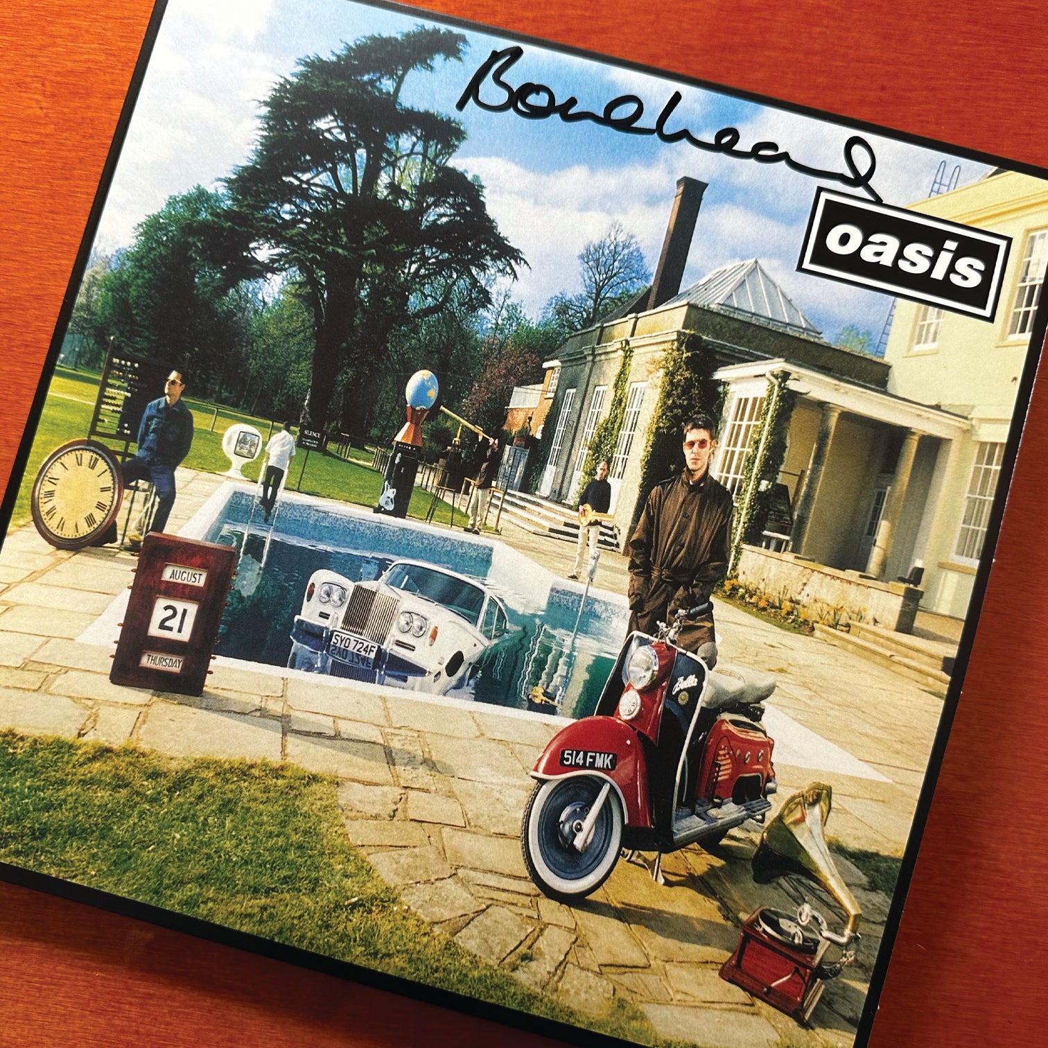 Bonehead Signed - Oasis - Be Here Now - Unplayed Vinyl - New Item