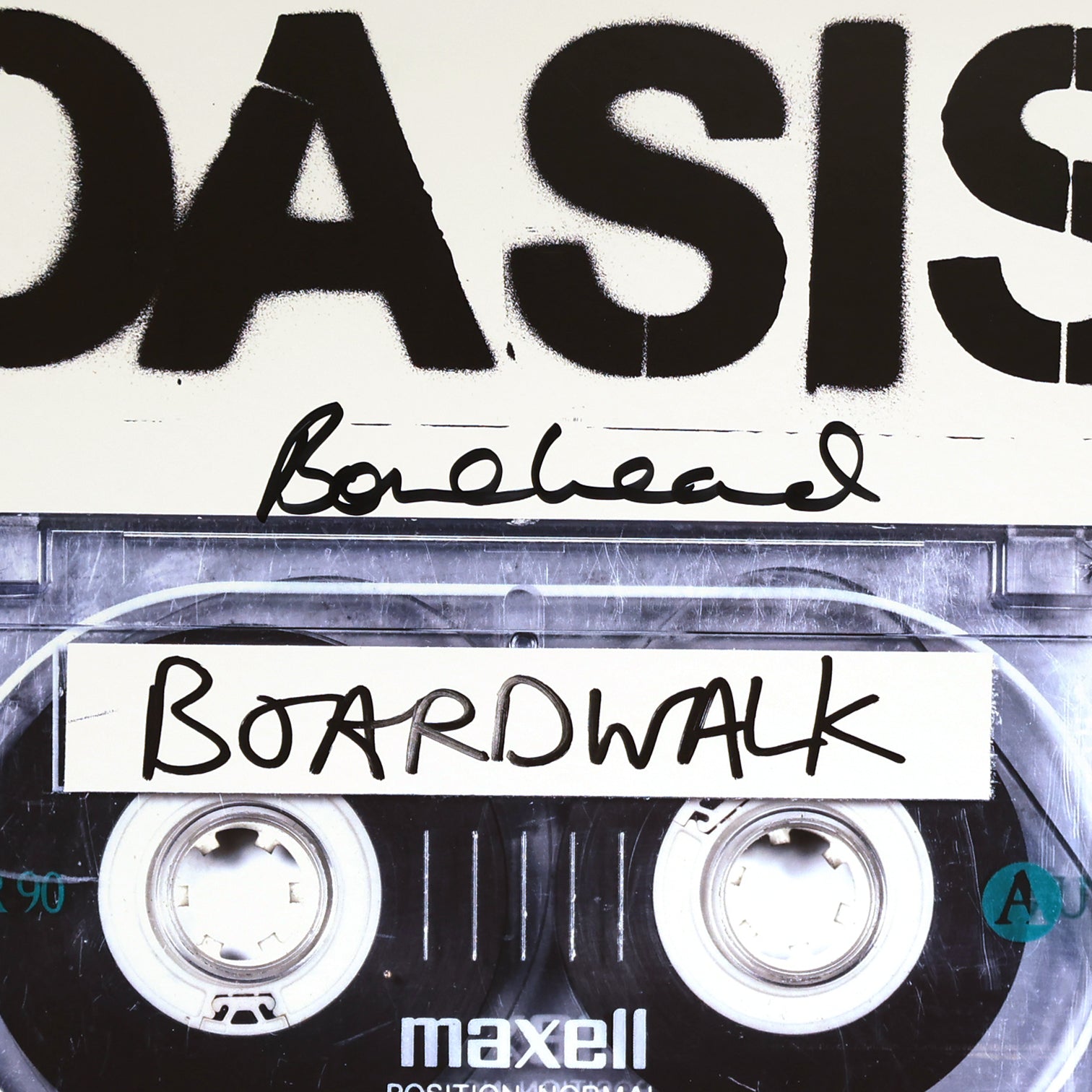 Oasis - Bonehead Signed Live At The Boardwalk - Gig Poster - New Item