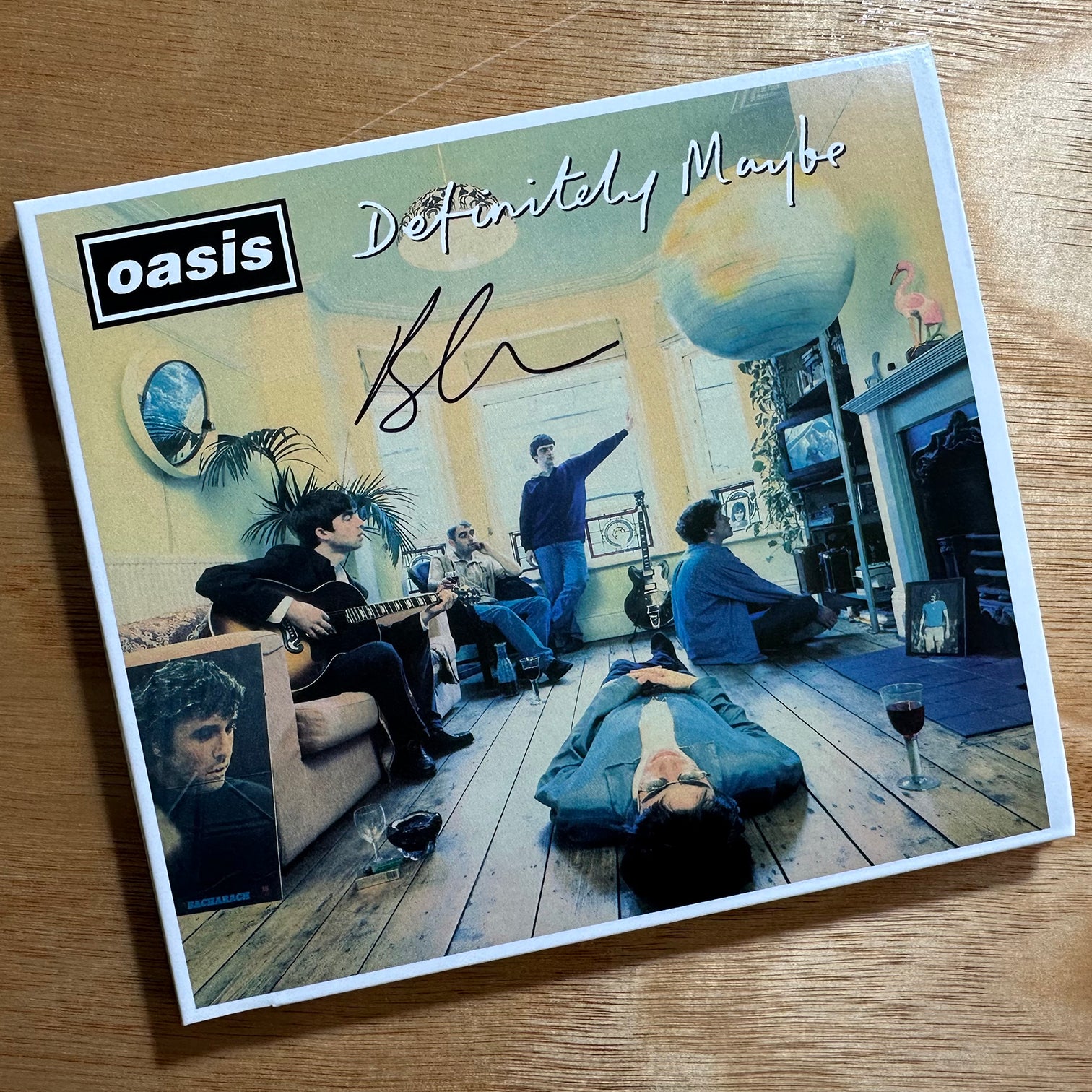 Oasis - Definitely Maybe - Unplayed CD - Signed - New Item