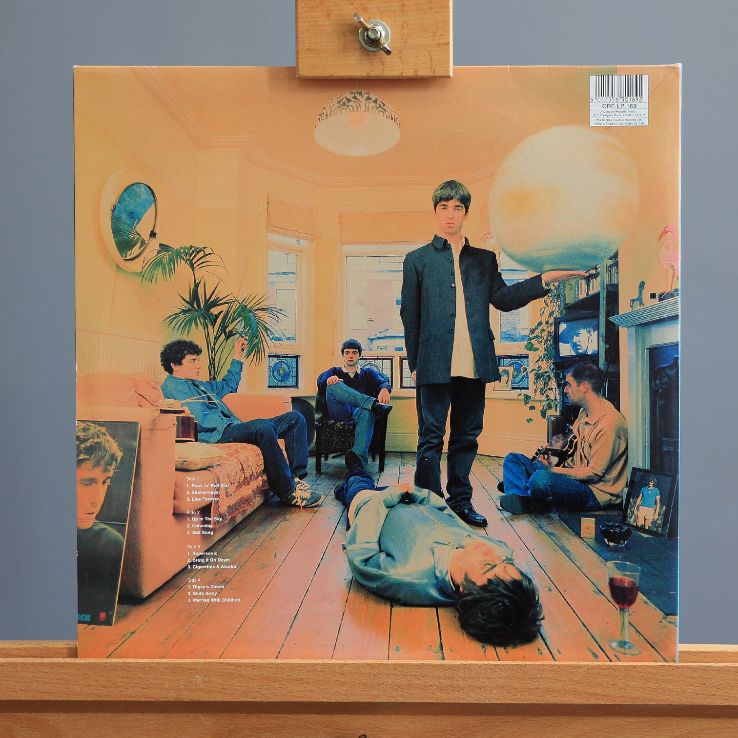 Oasis - UNPLAYED Definitely Maybe Vinyl - First Pressing - Damont - Ne ...