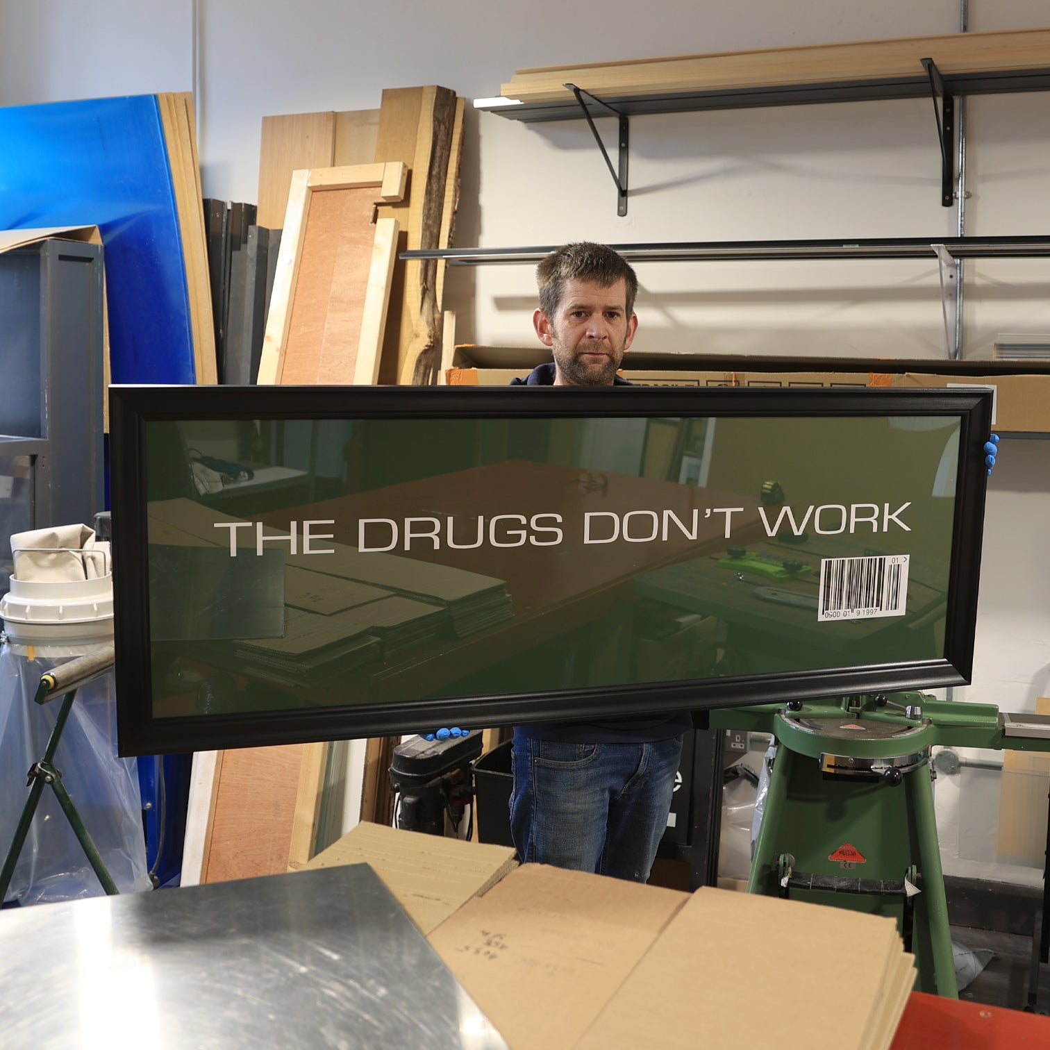 The Verve - The Drugs Don't Work - Promo Banner - New Item – Microdot ...