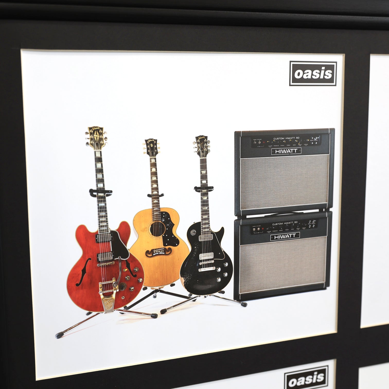 【oasis】　LIVE CD 10枚セット Oasis - Live Equipment - Large Framed Piece - New Item – Microdot