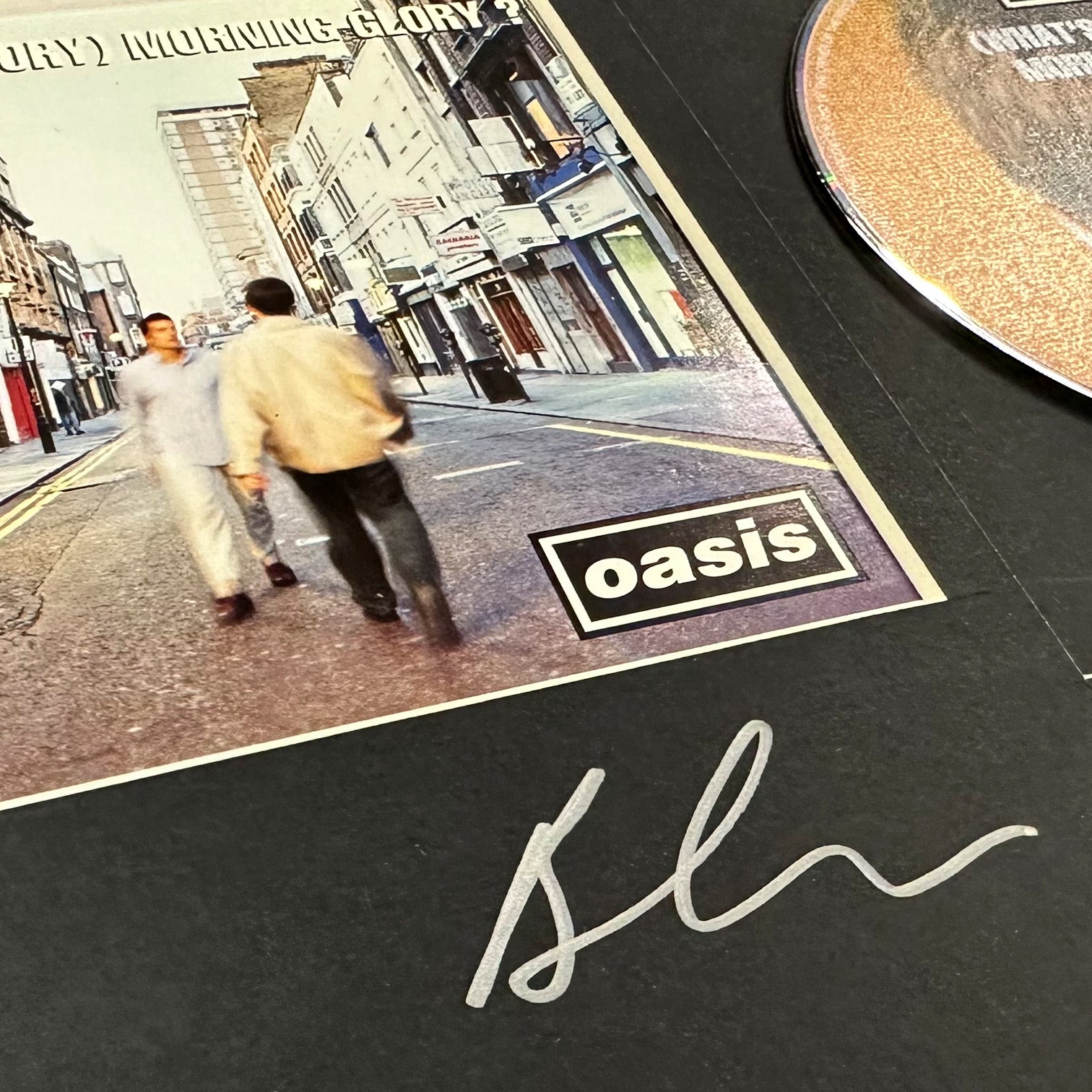 Oasis - Morning Glory Signed & Framed CD - New Item