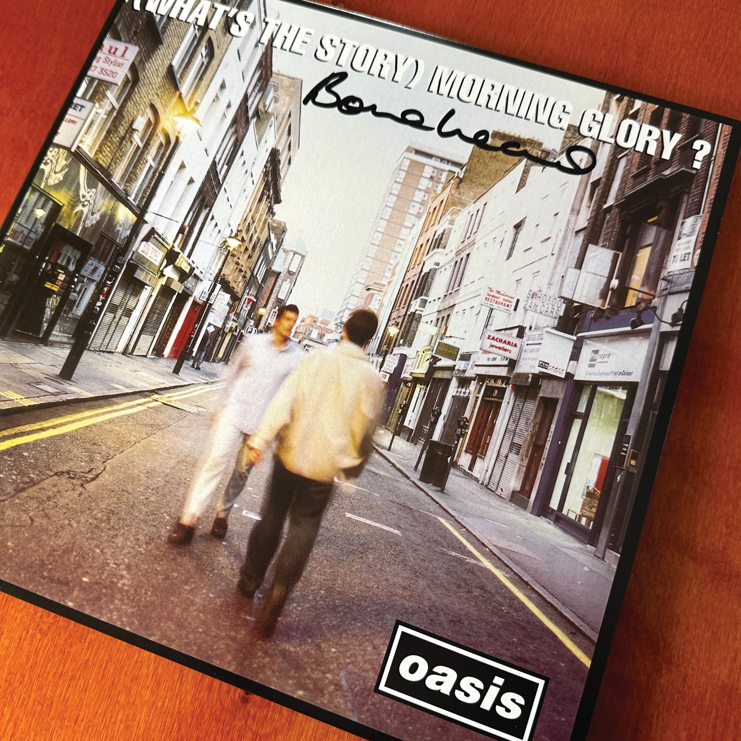 Bonehead Signed - Oasis - Morning Glory - Unplayed Vinyl - New Item