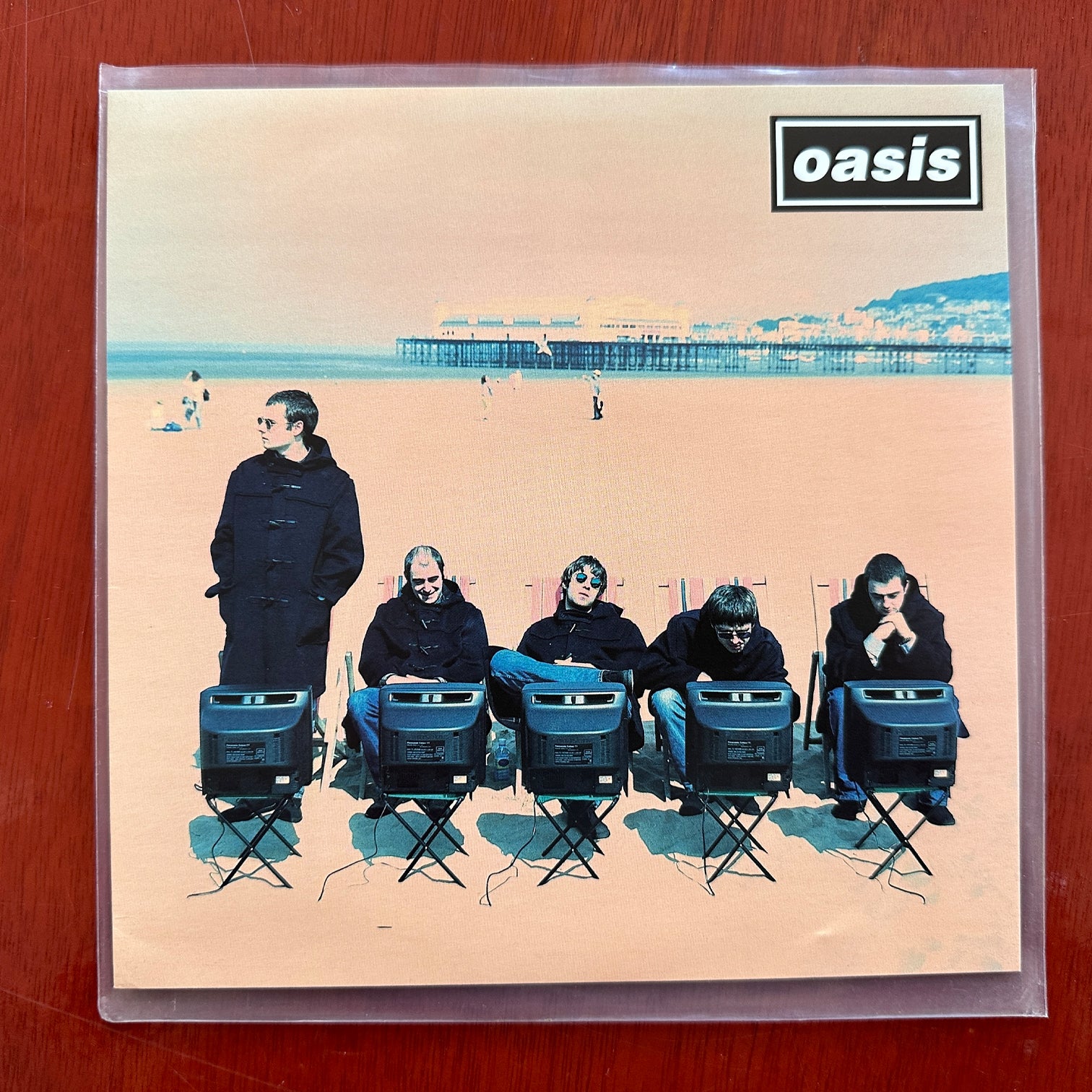 Oasis - UNPLAYED Roll With It - First Pressing - 7 Inch Vinyl