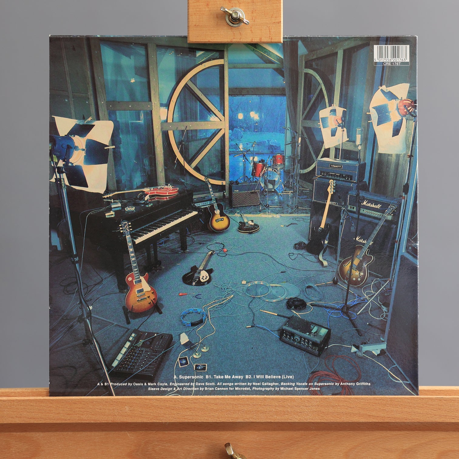 Oasis - UNPLAYED Supersonic Vinyl - First Pressing - Damont - New