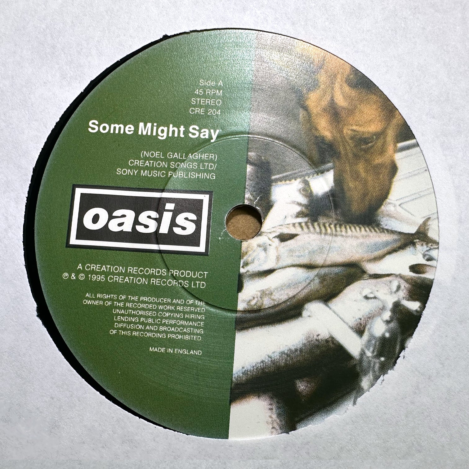 Oasis - UNPLAYED Some Might Say - First Pressing - 7 Inch Vinyl - New ...