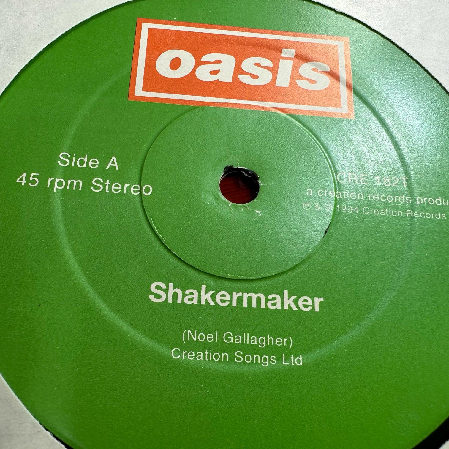 Oasis - UNPLAYED Shakermaker Vinyl - First Pressing - Damont - New
