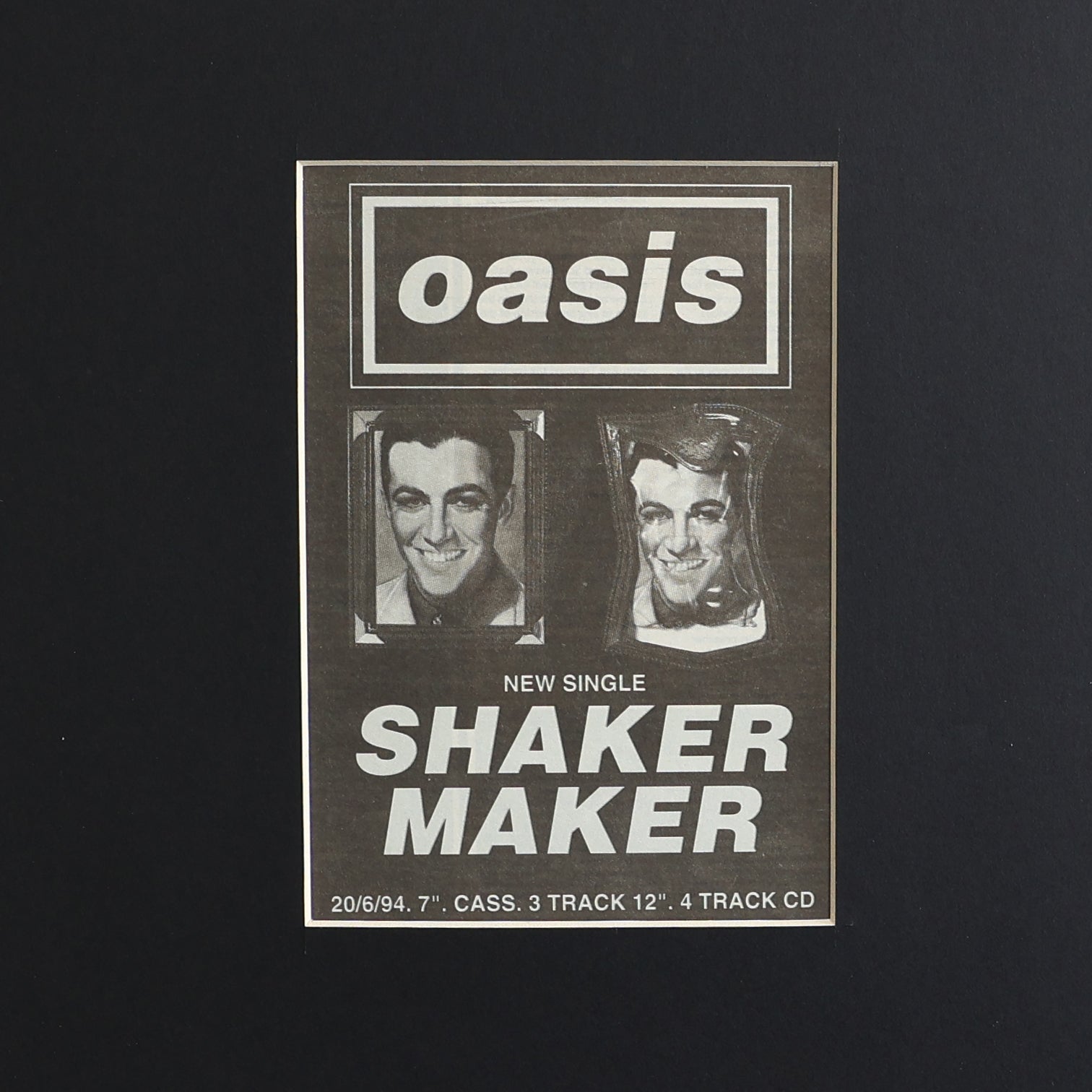 Oasis - Shakermaker - Original 1994 press ad - New Item