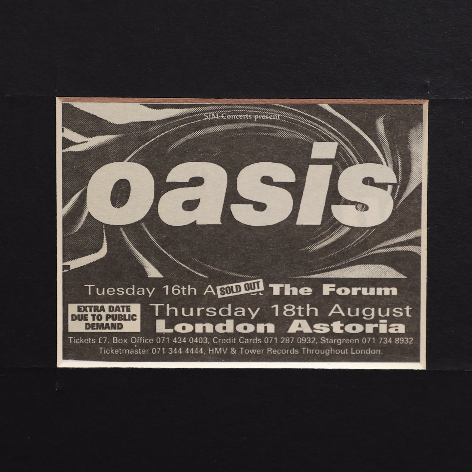 Oasis - Live at The Astoria London - New Item
