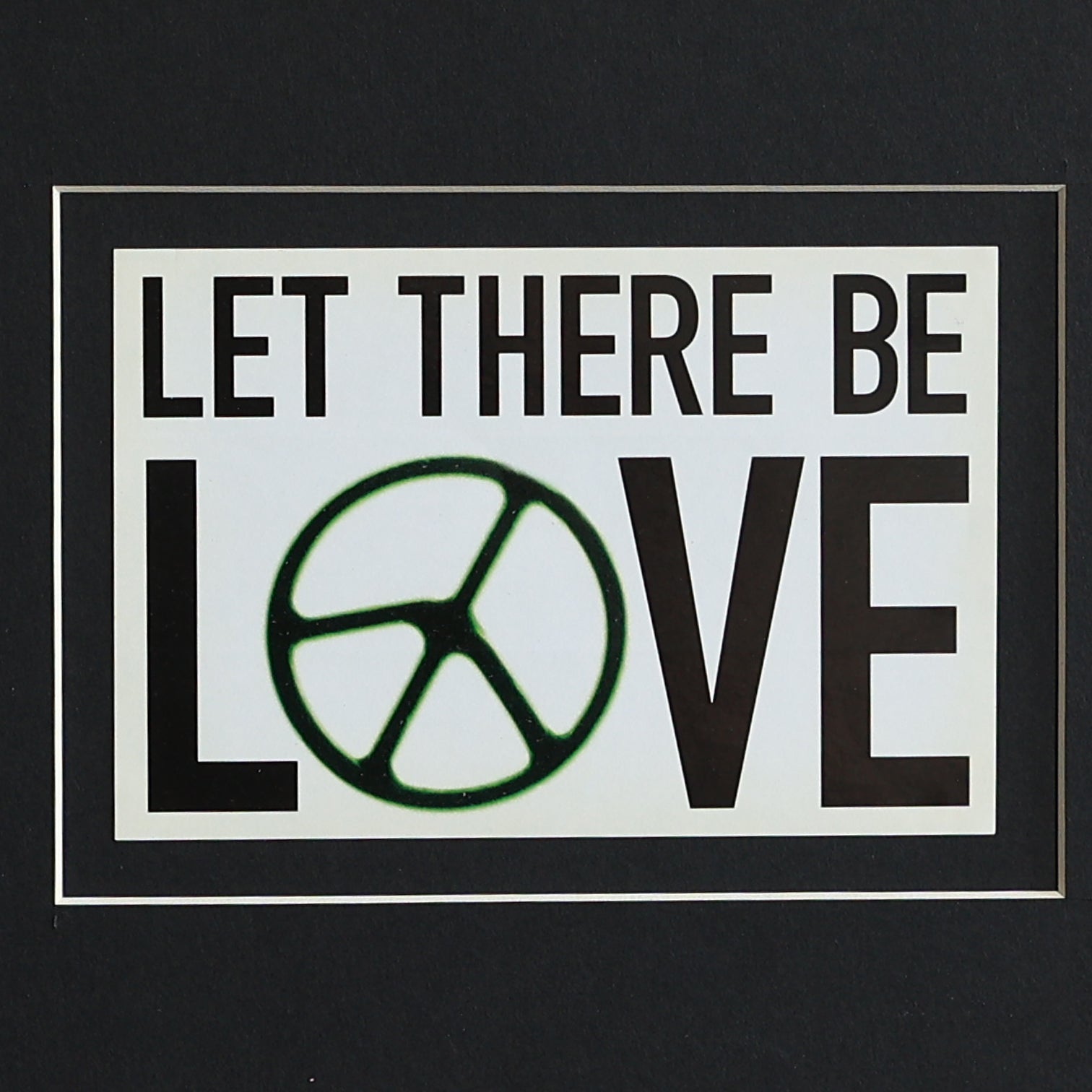 Oasis Let There Be Love - Official Sticker - New Item
