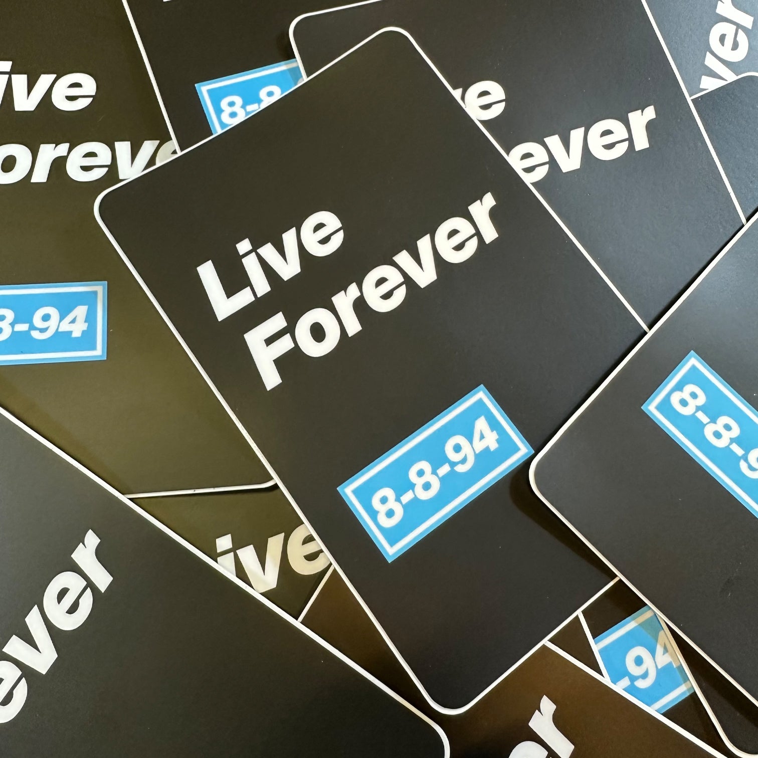 Oasis - Live Forever Sticker