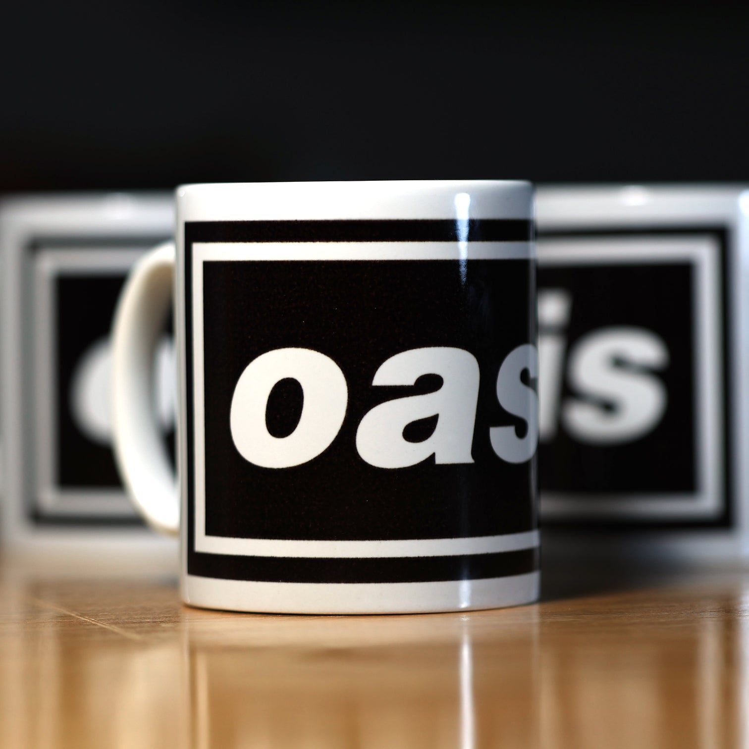 Oasis Logo Mug - Signed - New Item