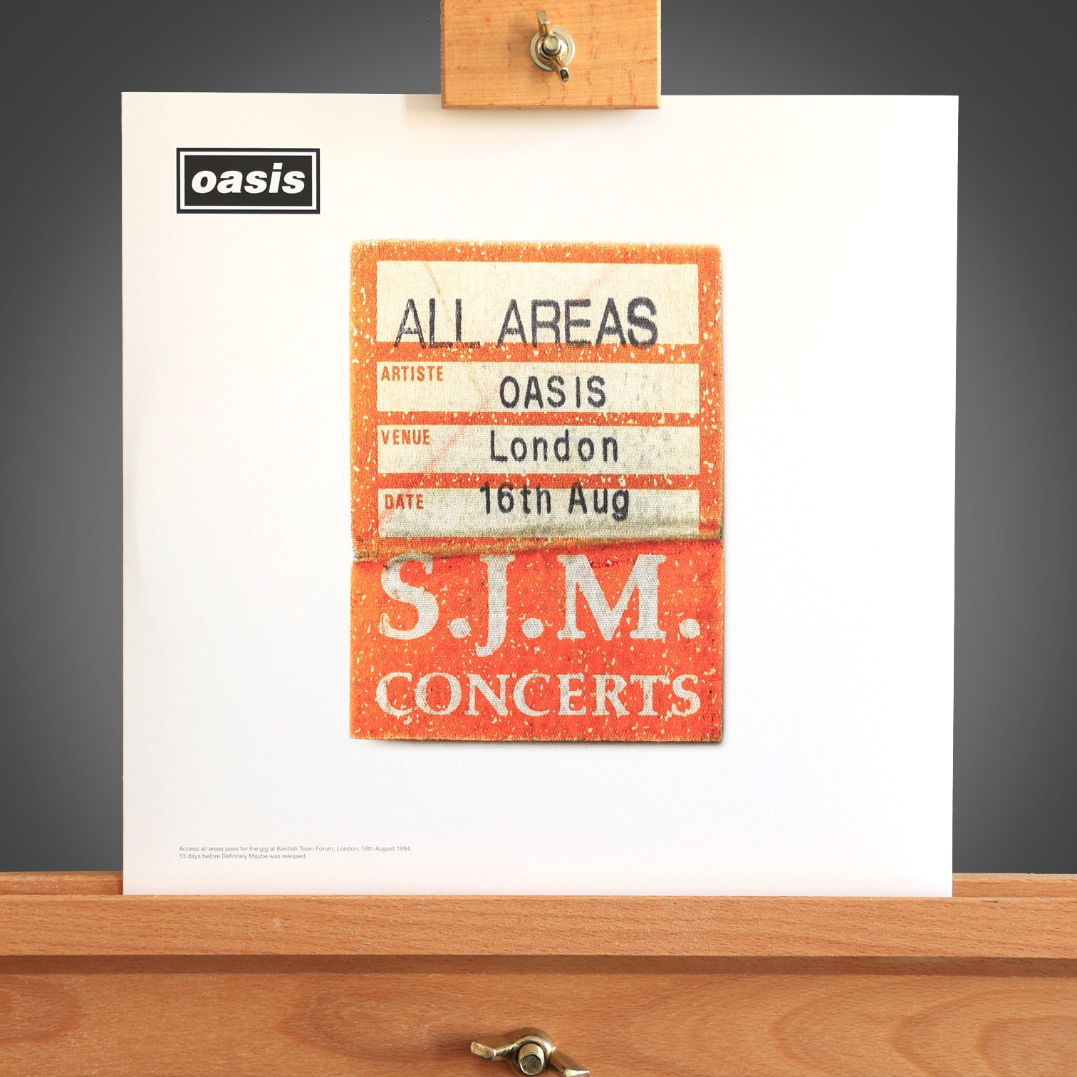 Oasis - Definitely Maybe 30th Deluxe Box Set Vinyl - Signed - New Item