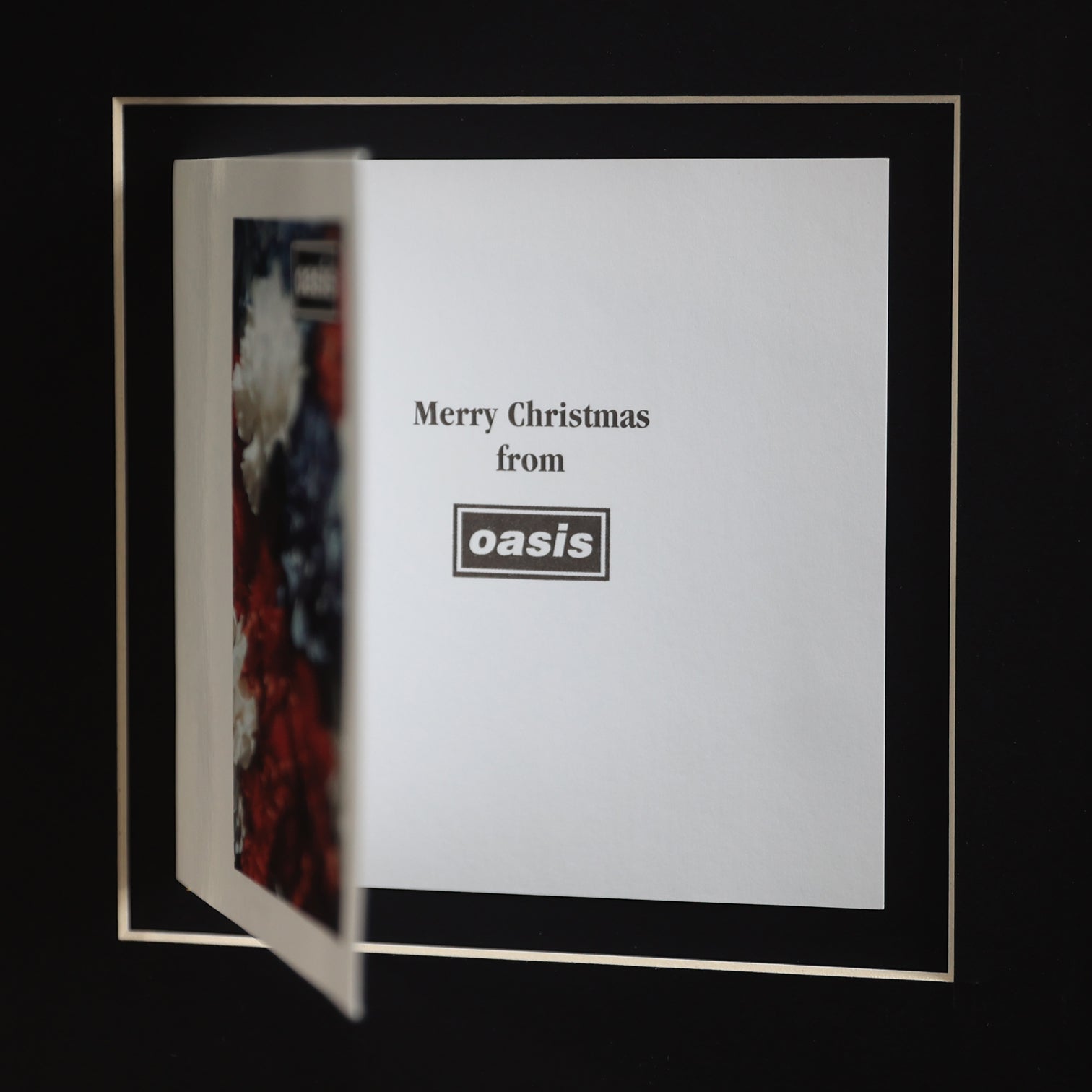 Oasis- 1995 War Child Christmas Card - New Item