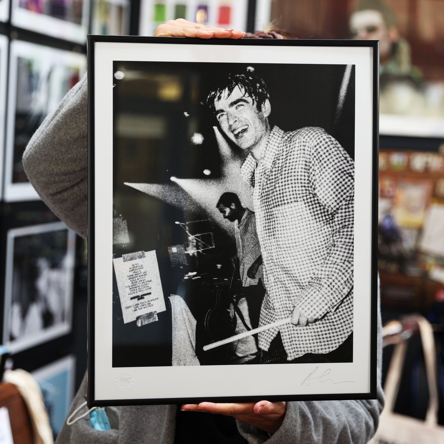Oasis - Noel at Irvine Beach Framed Print