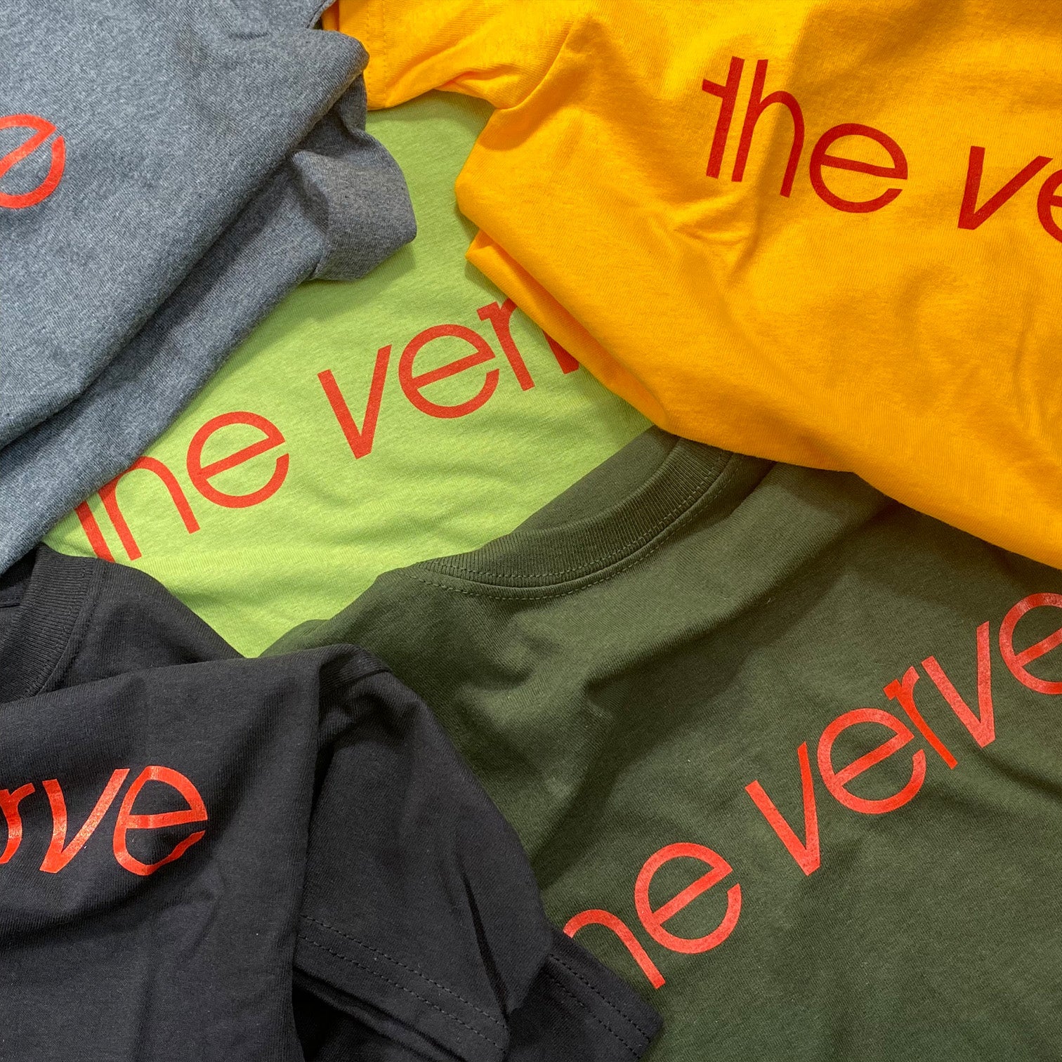 The Verve - Classic Logo T Shirt - 5 Colours