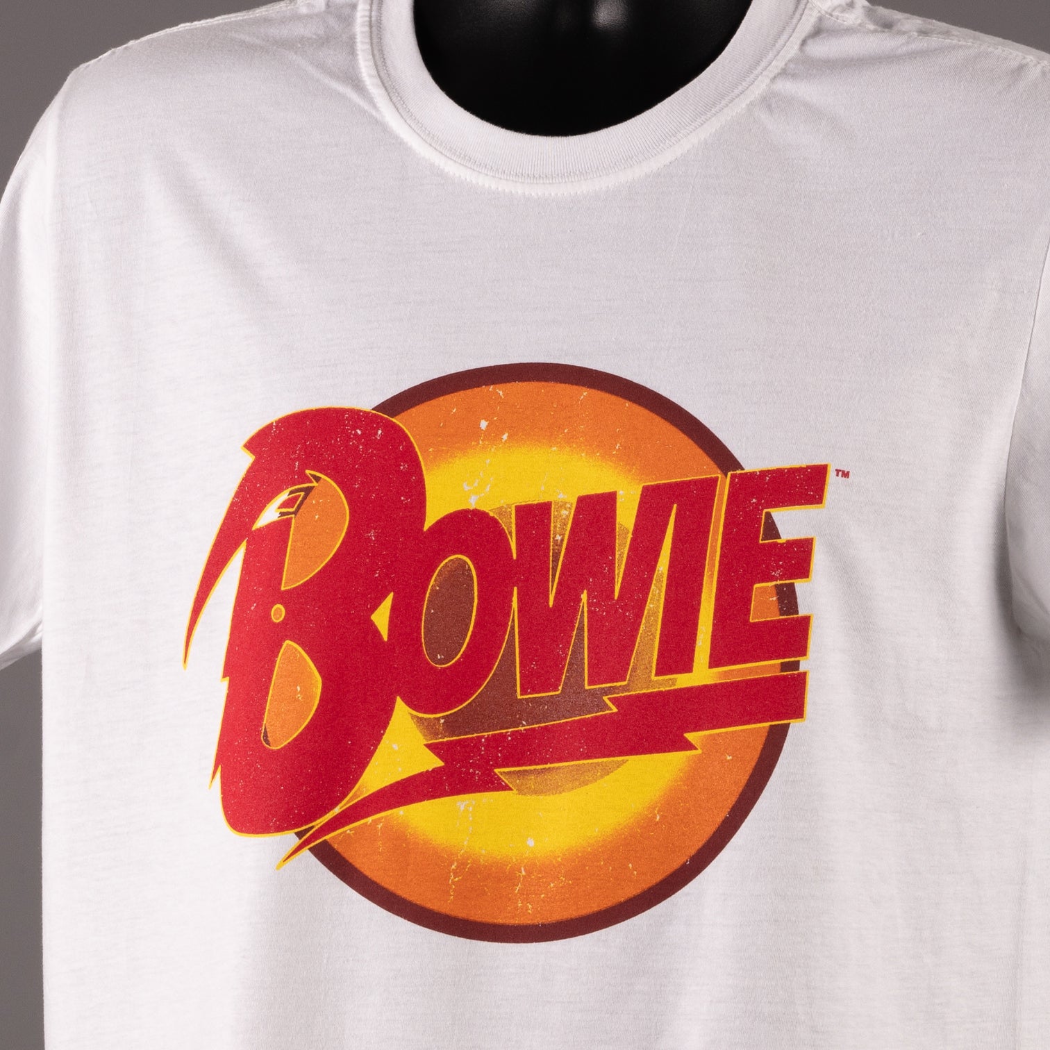 Bowie - Diamond Dogs T Shirt - White - New Item