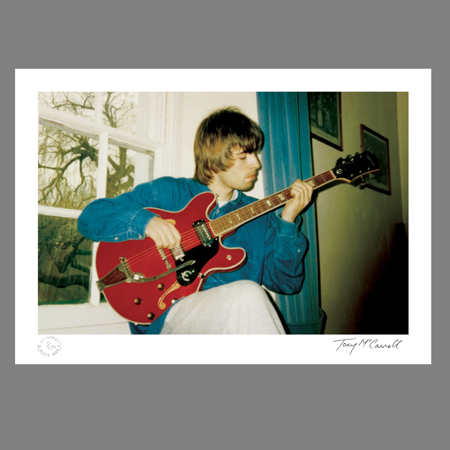 Liam Gallagher By Tony McCarroll - Previously Unseen - New Item