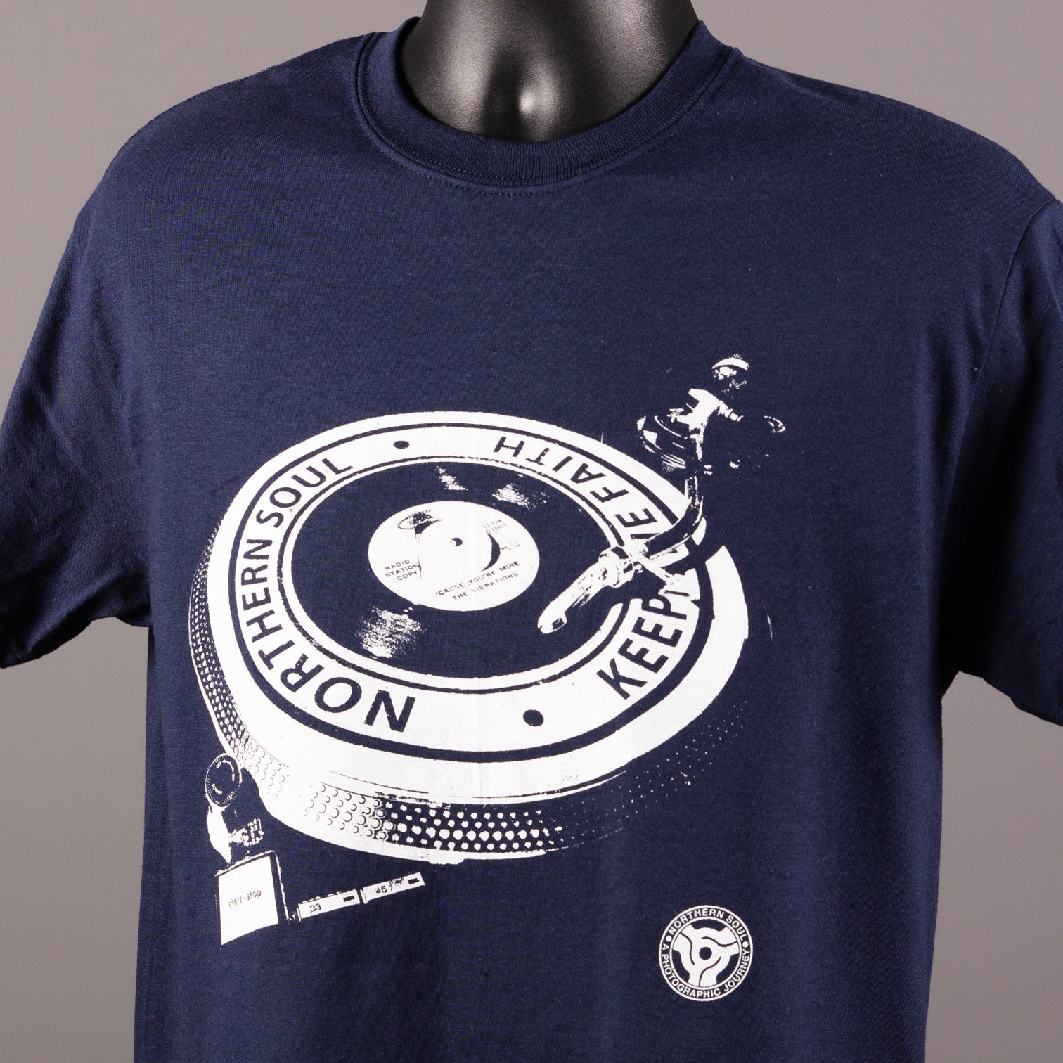 Northern Soul - Keep The Faith Turntable T Shirt