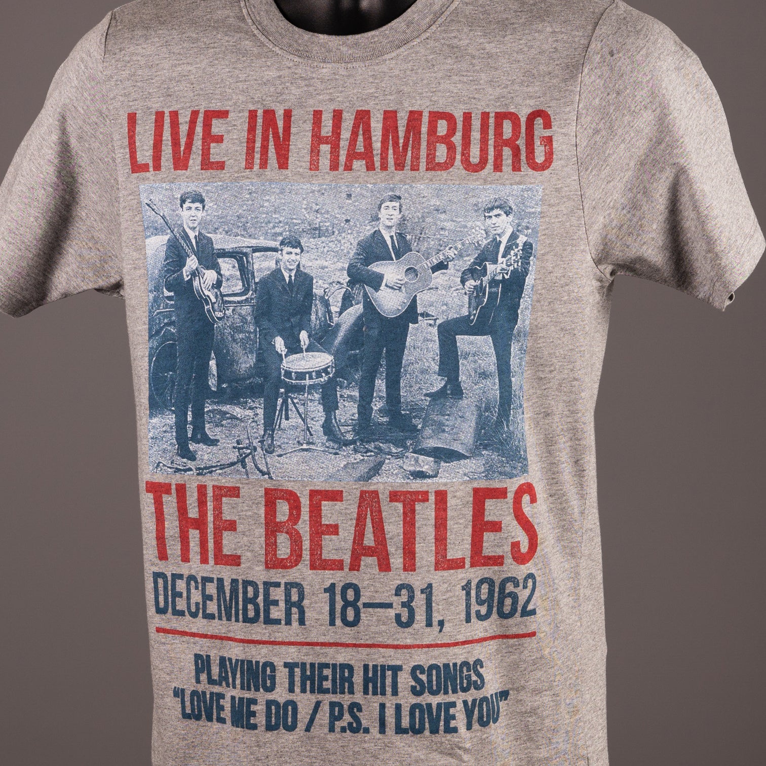 The Beatles - Live In Hamburg 1962 T Shirt - End Of Line