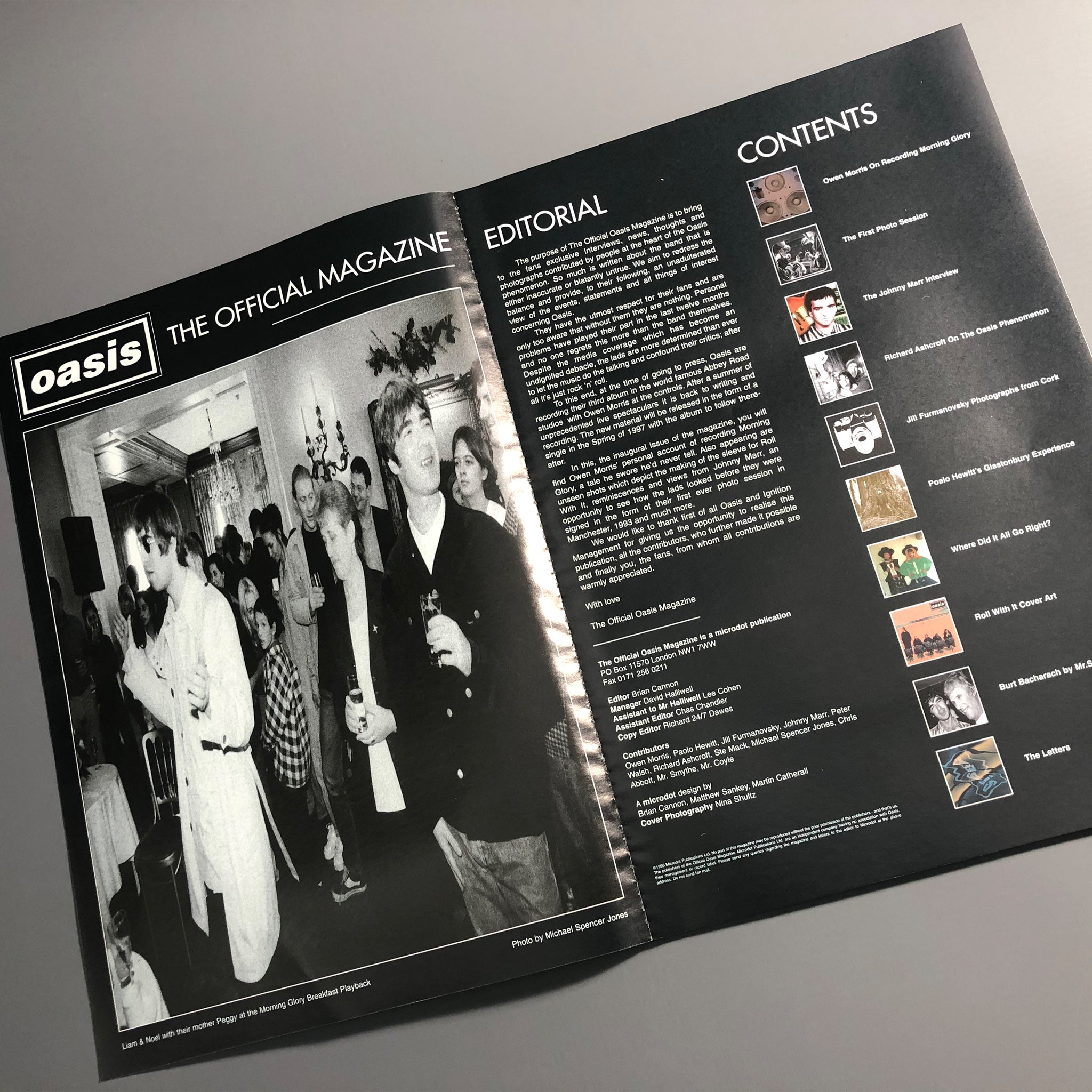 Oasis - The Official Magazine. 90's Original