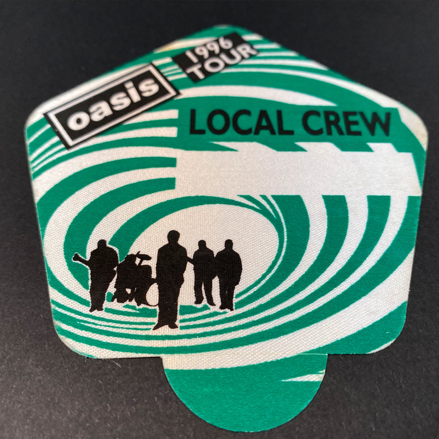 Oasis Local Crew Pass - 1996 Tour - Framed