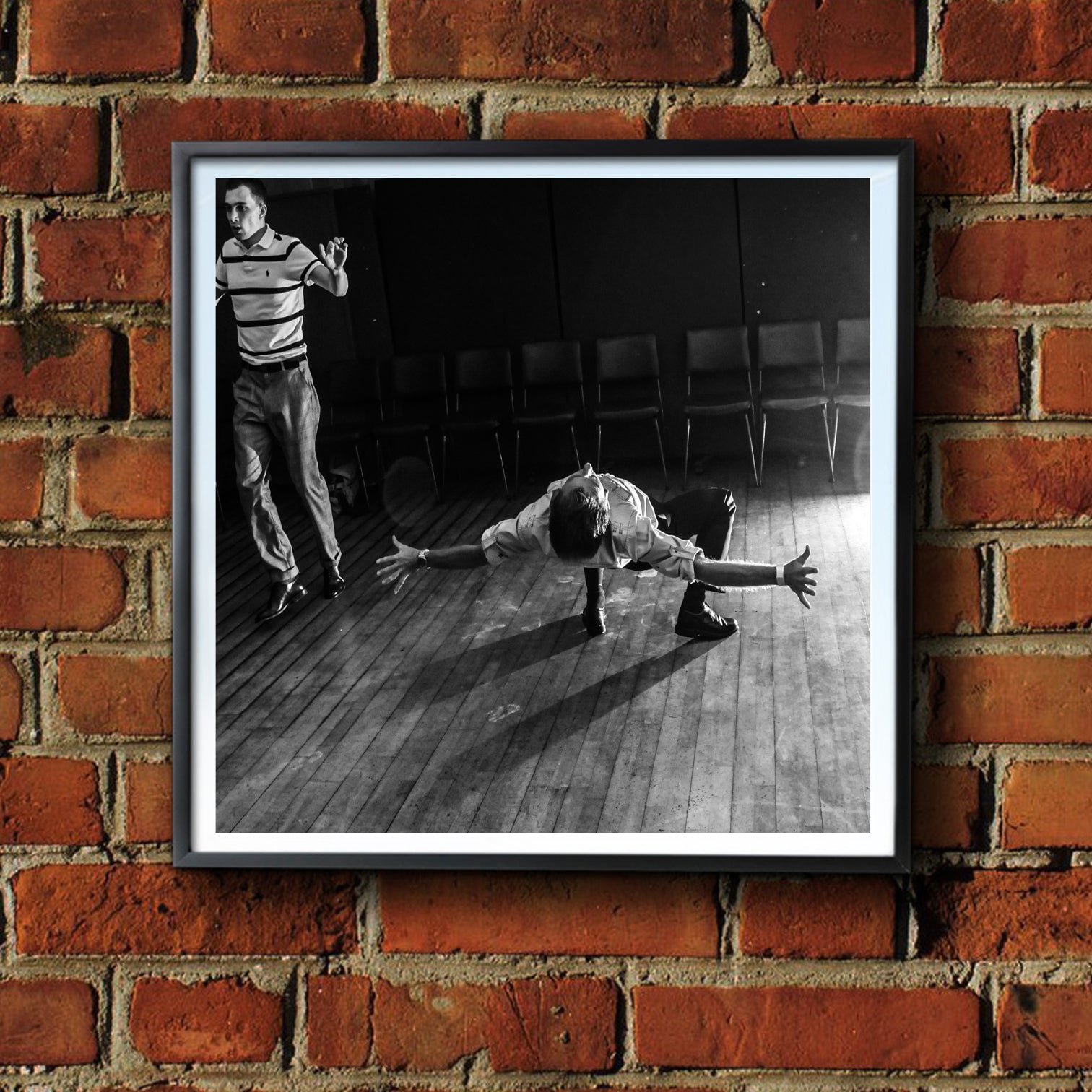 Northern Soul - Back Drop Framed Print