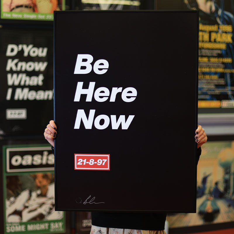 Oasis -  Be Here Now Teaser Poster