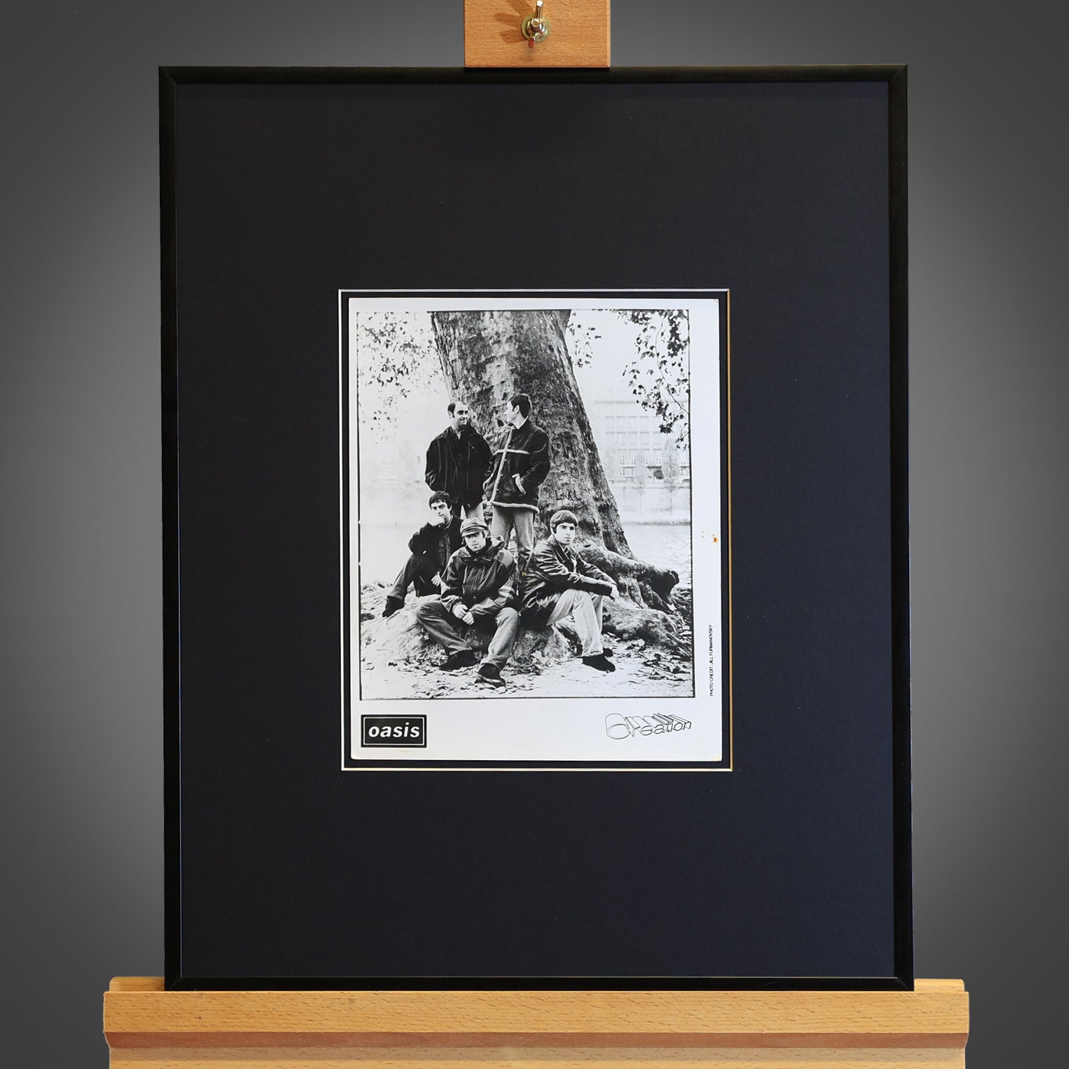 Oasis - Creation Records Original 1995 Promo Photo Framed - New Item