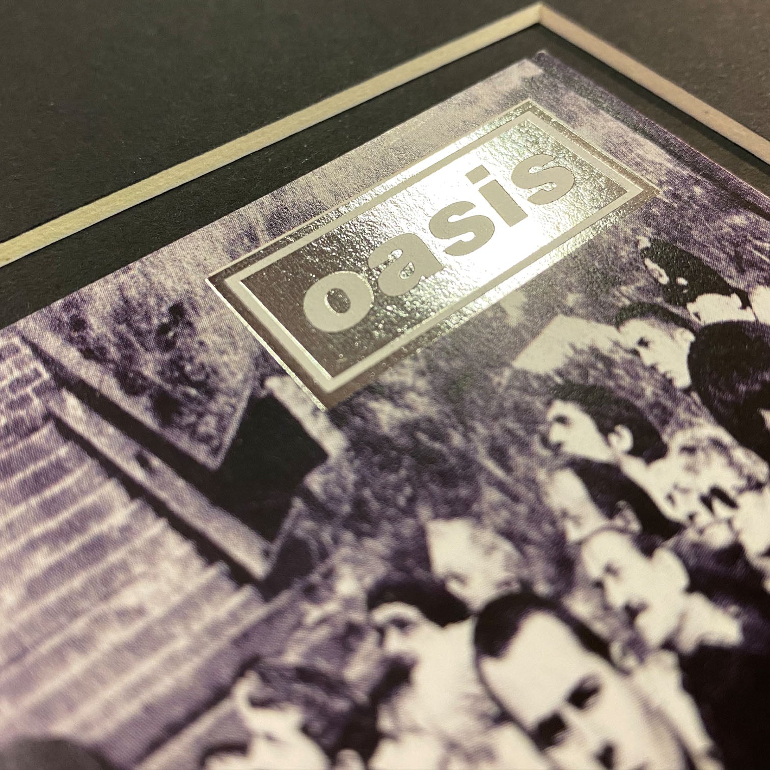 Oasis - Original 1997 'D'You Know What I Mean?' Framed Promo Postcard