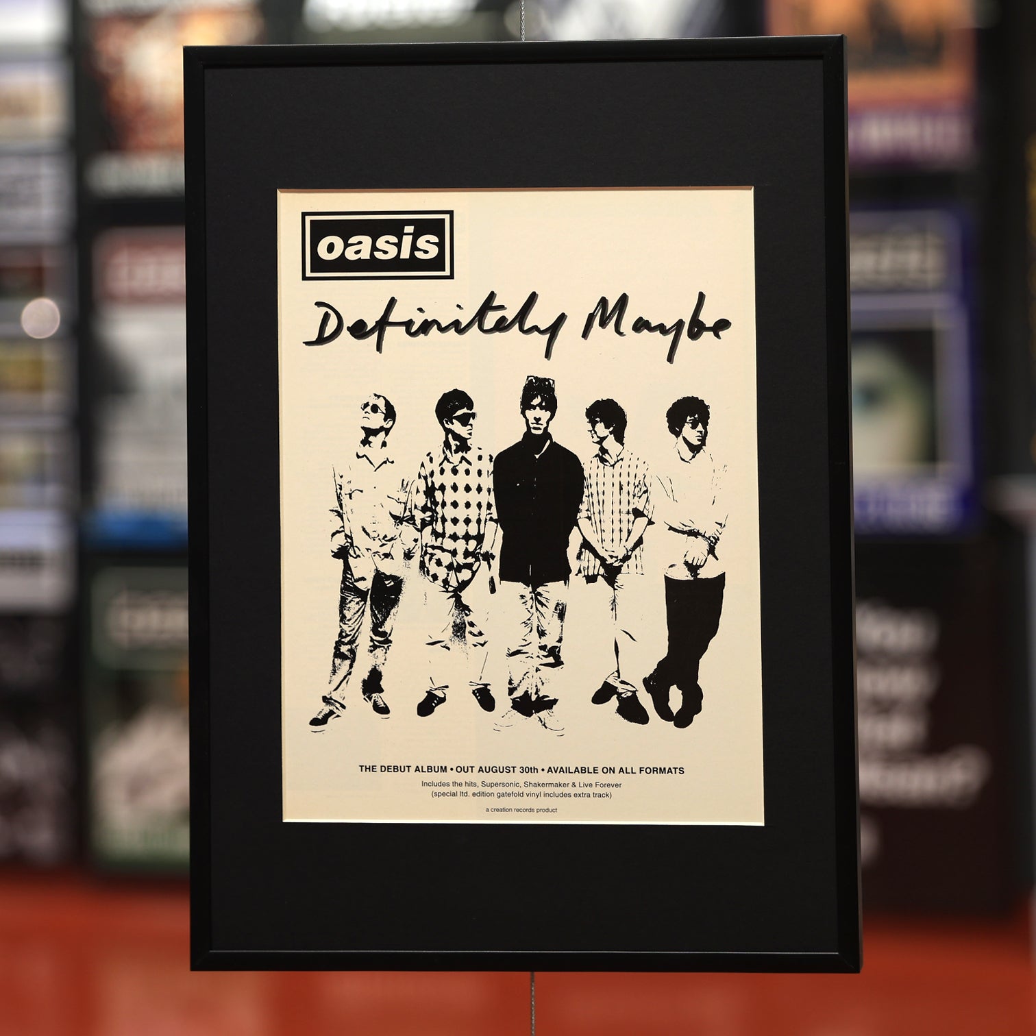 Oasis - Definitely Maybe Original 1994 Press New Item