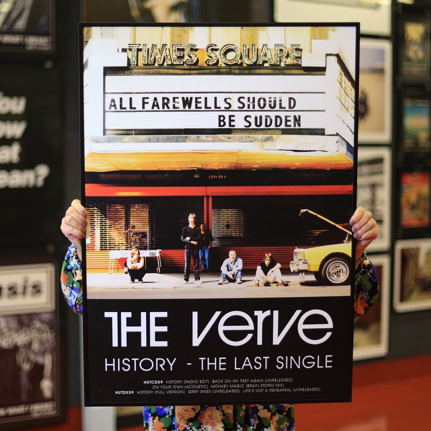 The Verve - History - Promo Poster – Microdot Boutique